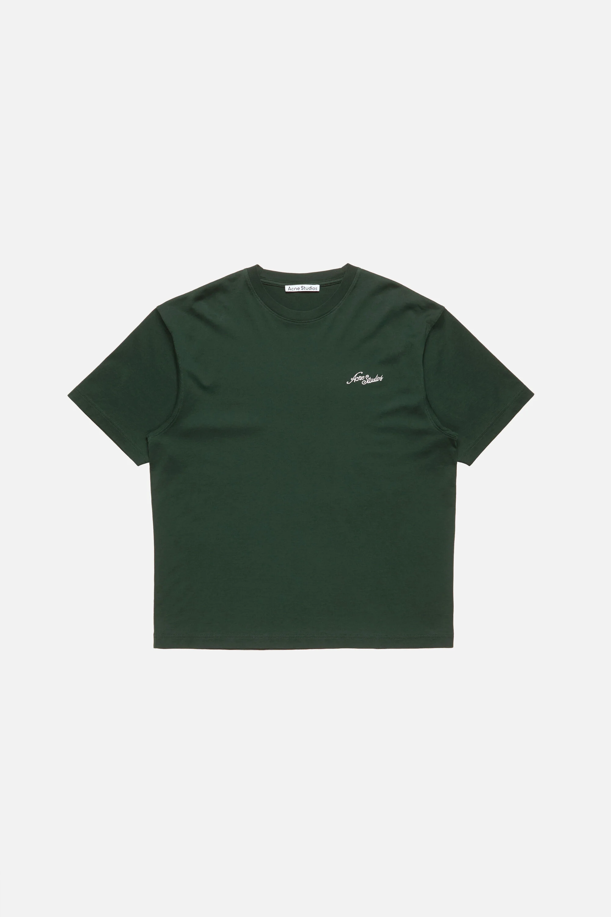Jersey t-shirt with logo - Dark green - 1