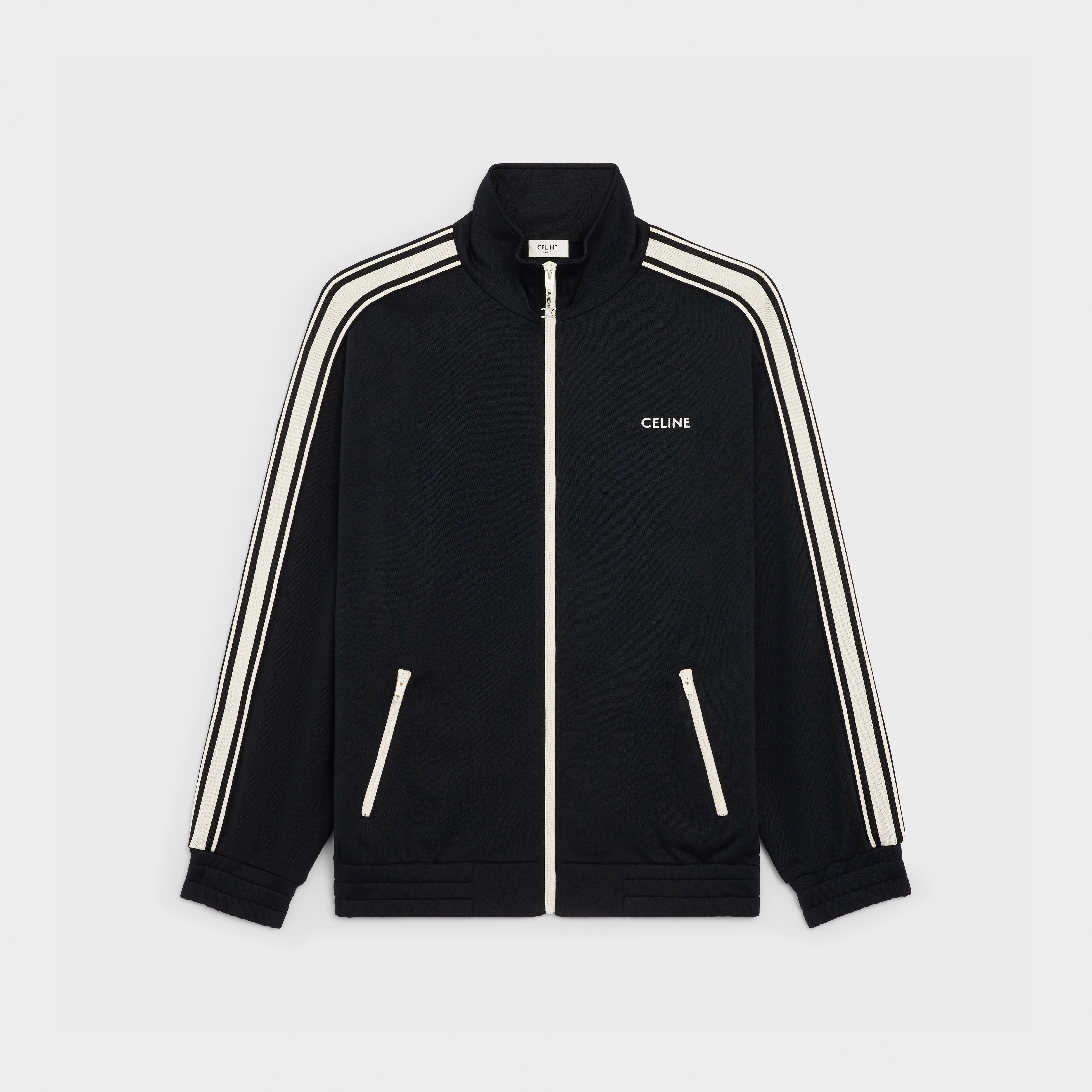 TRACKSUIT JACKET IN DOUBLE FACE JERSEY - 1