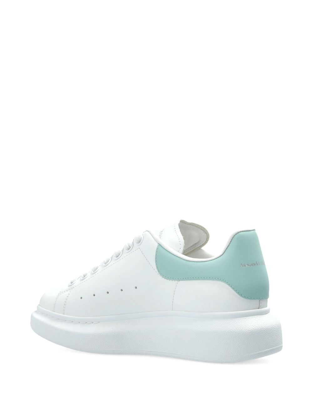 leather platform sneakers - 3
