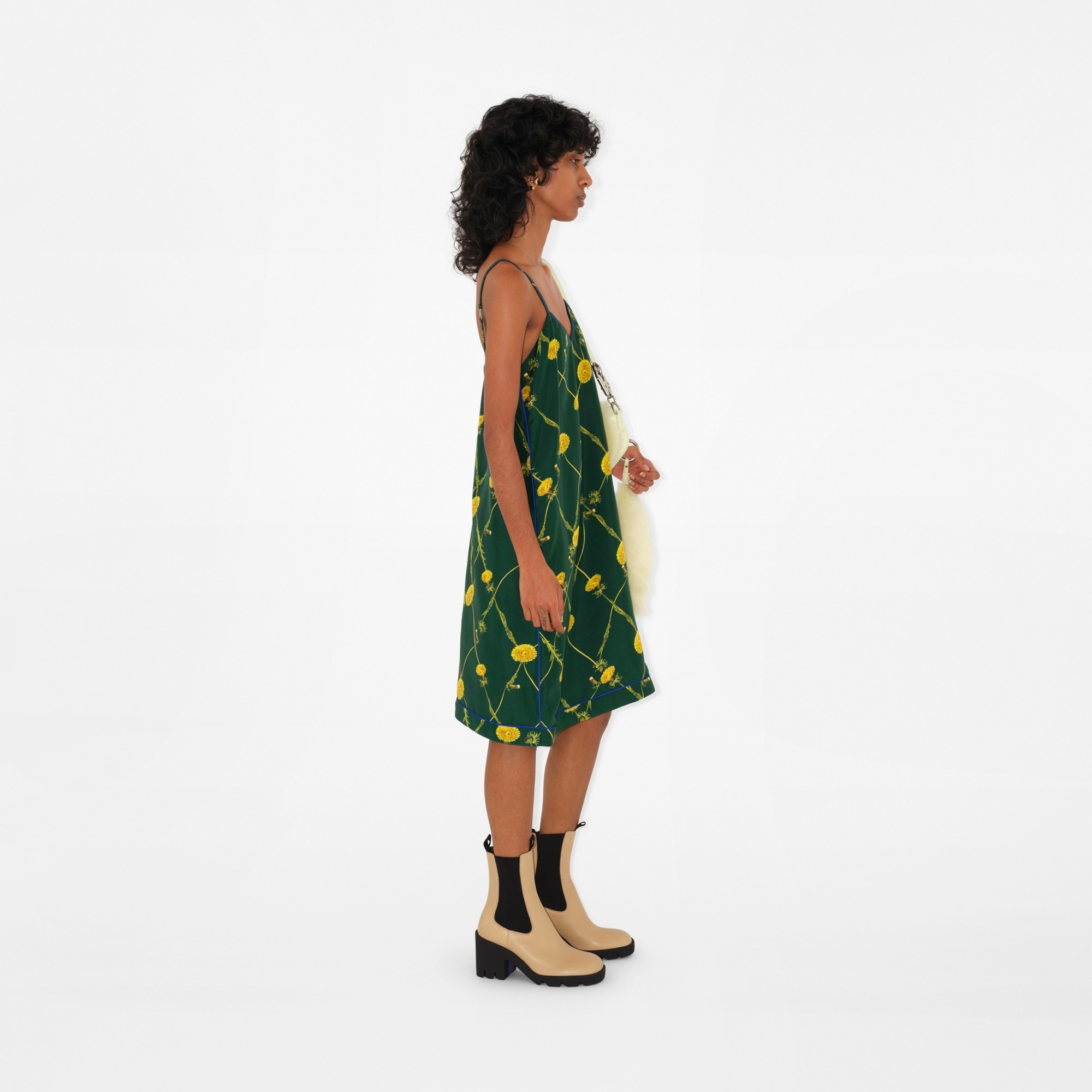 Dandelion Silk Dress - 3