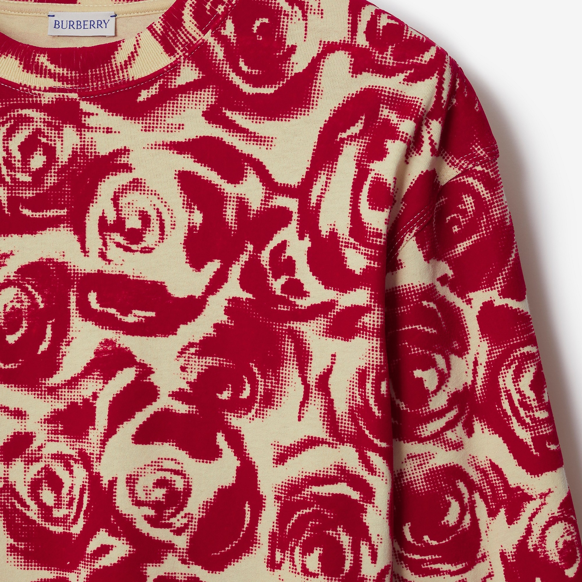 Burberry Rose Cotton Top | REVERSIBLE