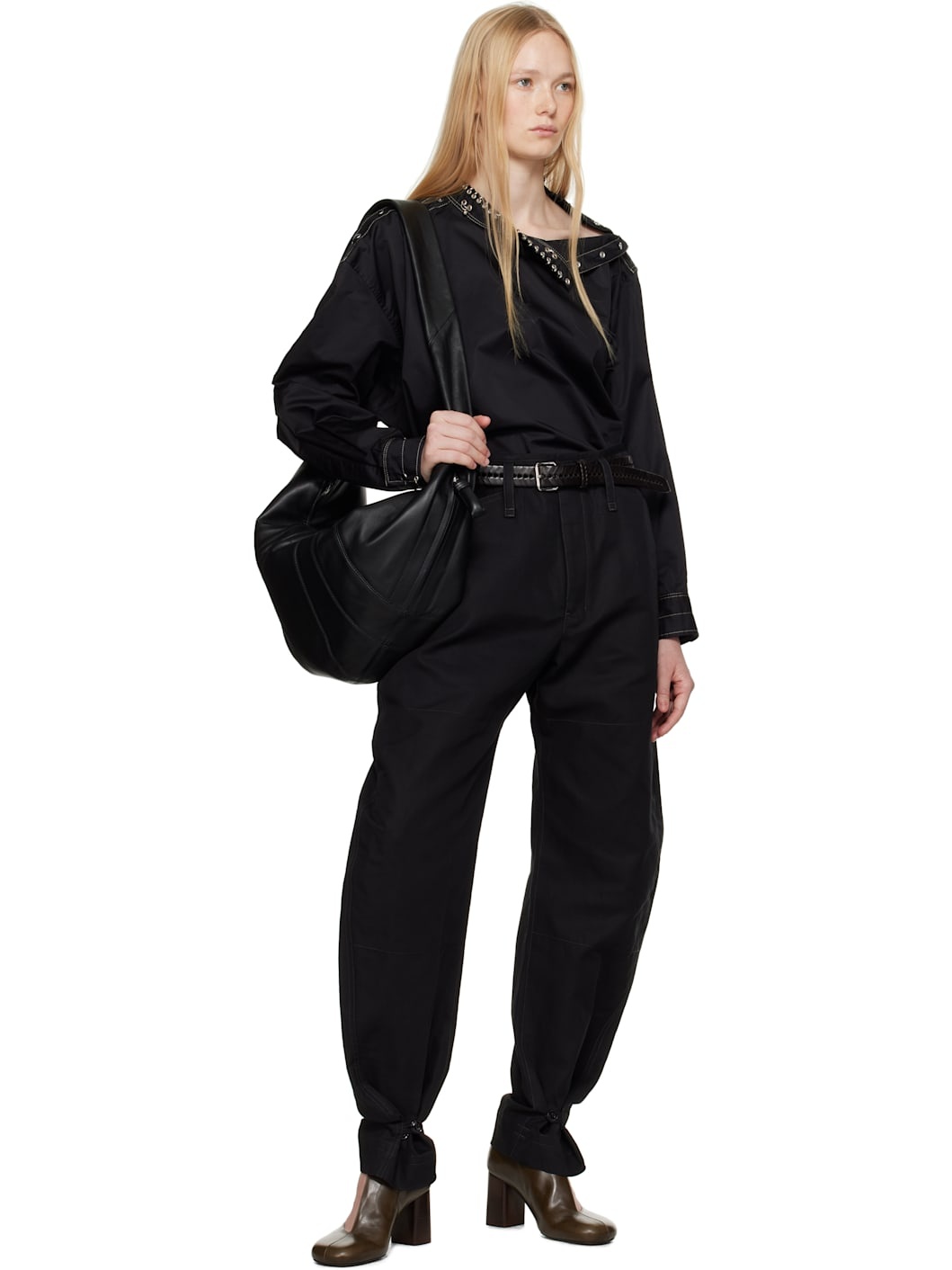 Black Tapered Trousers - 5