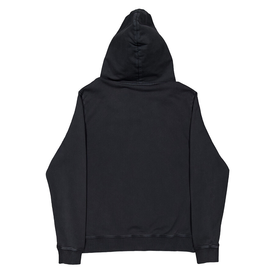 Balmain V-Neck Cotton Hoodie - 7