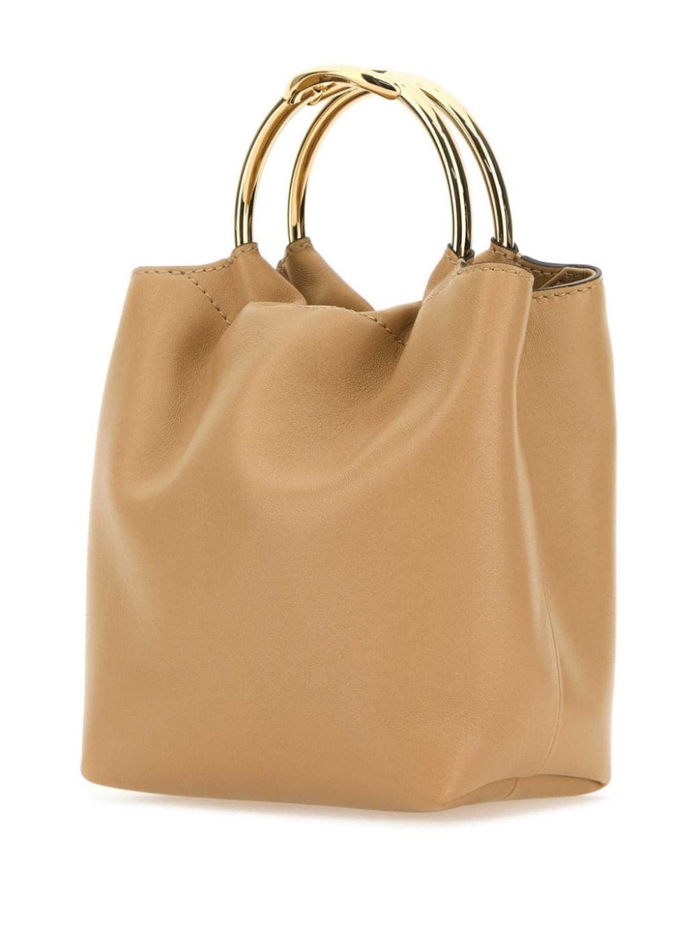 leather bucket bag - 3