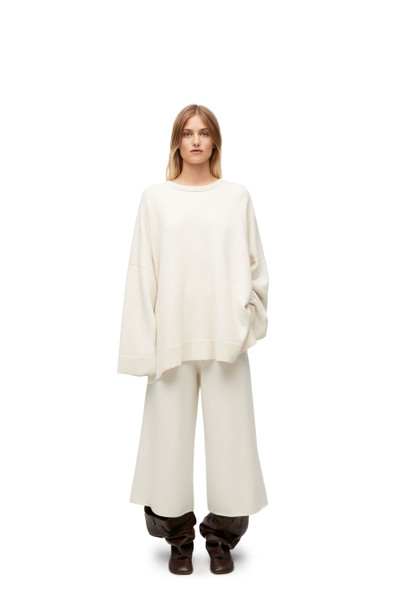 Loewe Open back sweater in cashmere outlook