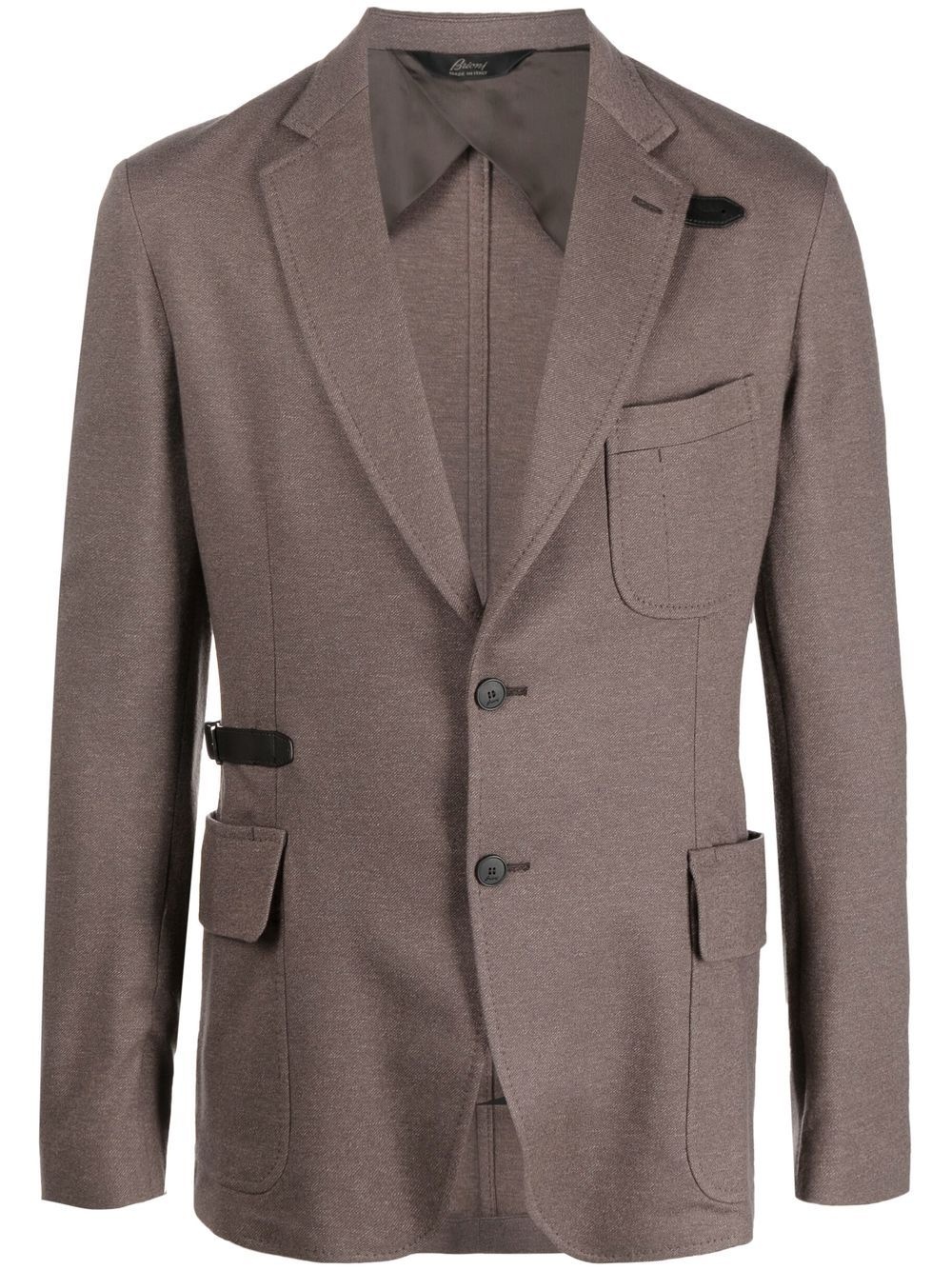 single-breasted button blazer - 1