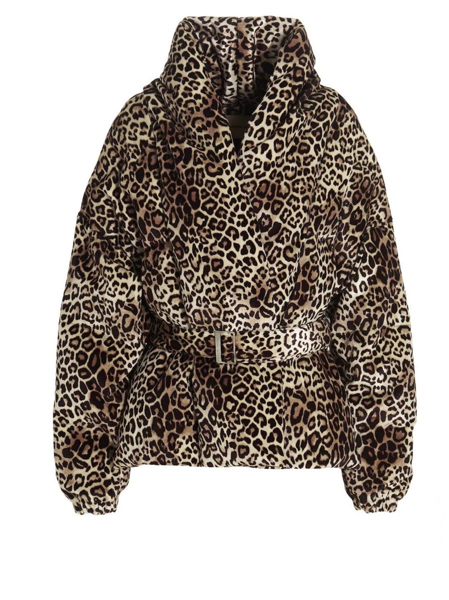 ALEXANDRE VAUTHIER 'LEOPARD' DOWN JACKET - 1