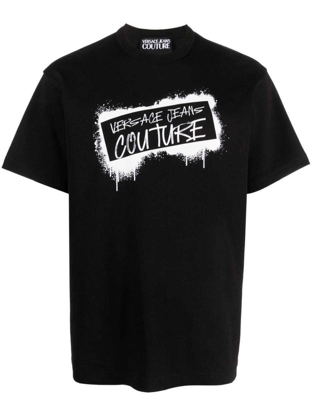 logo-print cotton T-shirt - 1