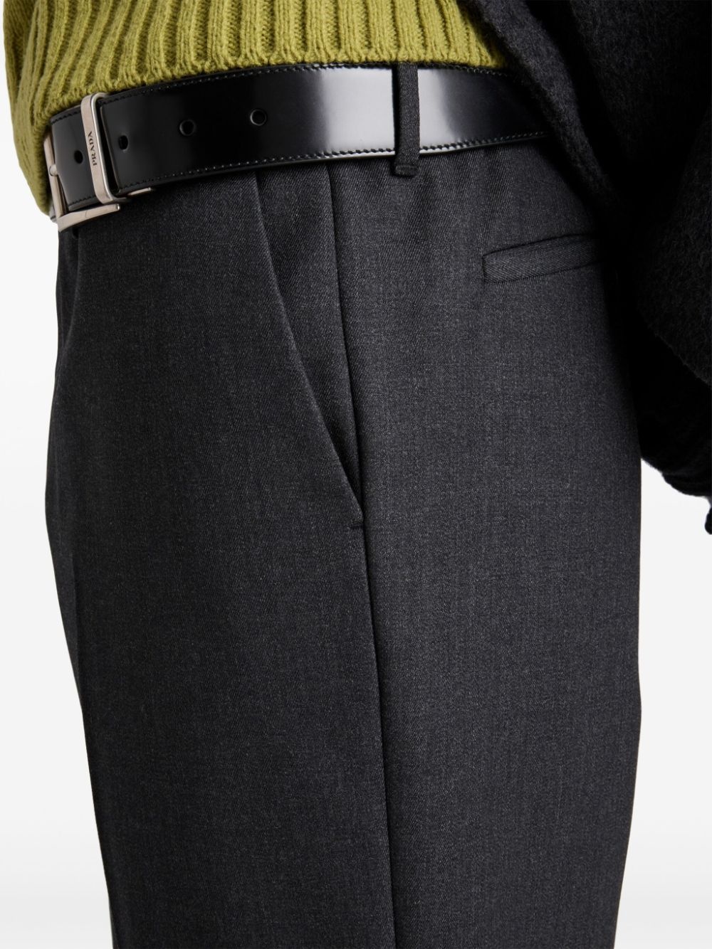tailored wool trousers - 4