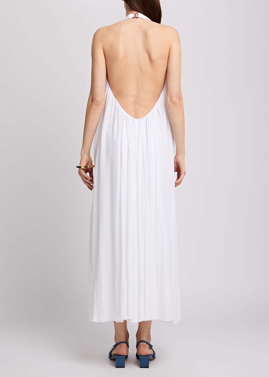Jacquemus La Robe Norma Chiffon Maxi Dress - 3