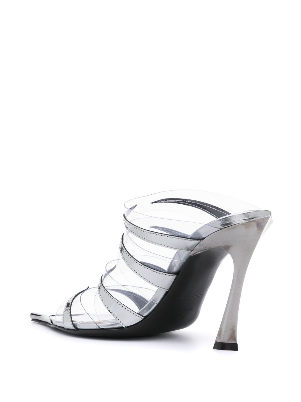 120mm transparent-straps sandals - 3