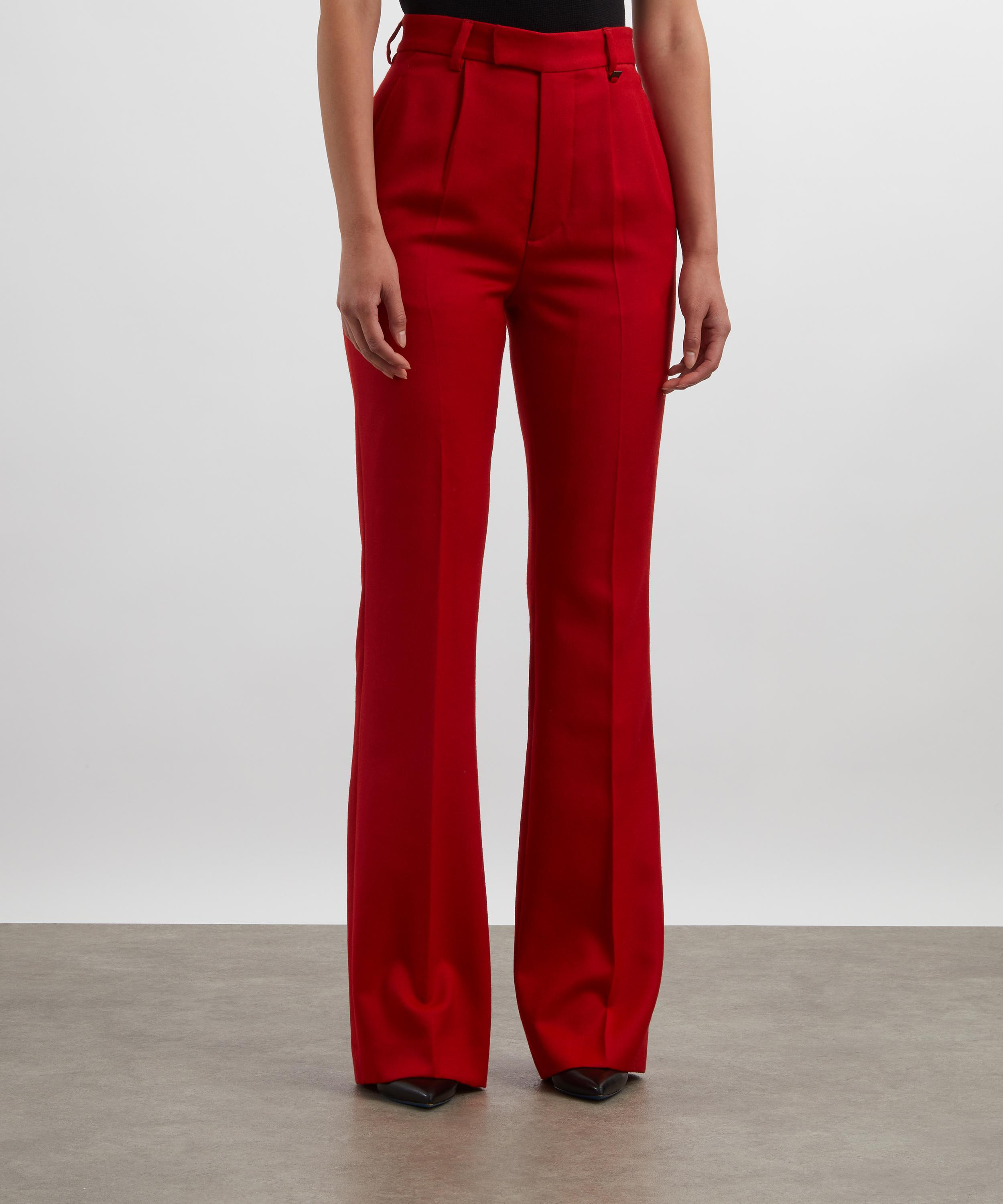 Ray Red Wool Trousers - 3