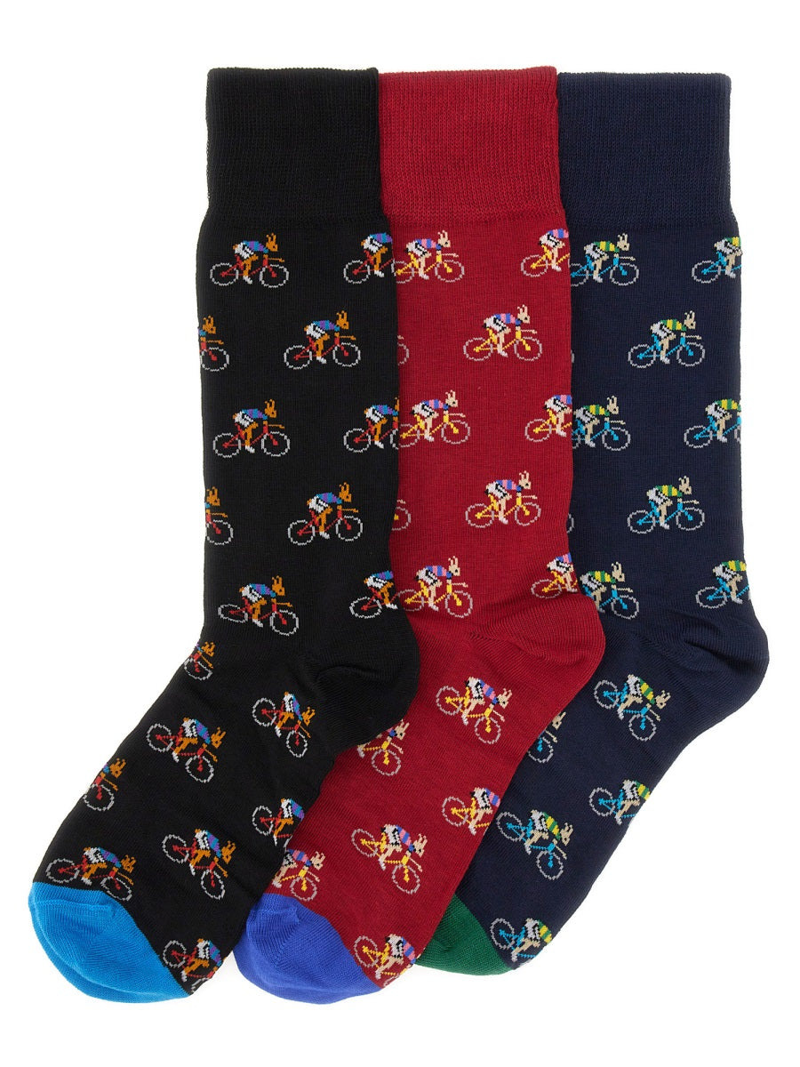 Paul Smith Men 3-Pack Socks - 2