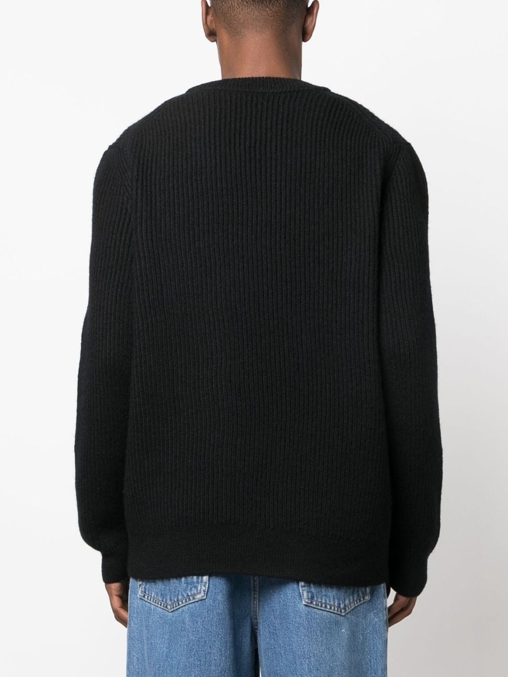 CH Hole ribbed-knit sweatshirt - 3