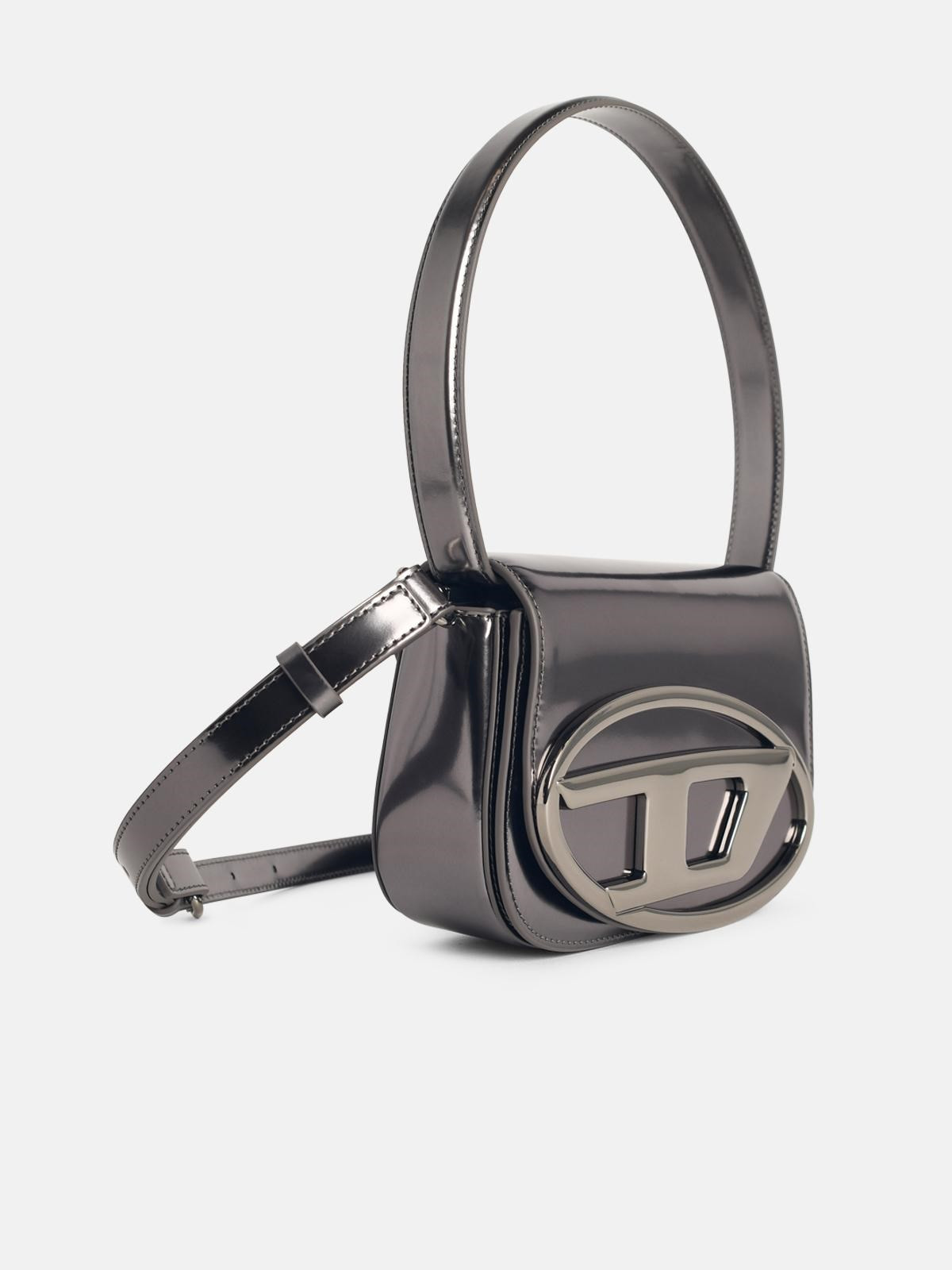 '1DR' GREY MIRRORED LEATHER BAG - 2