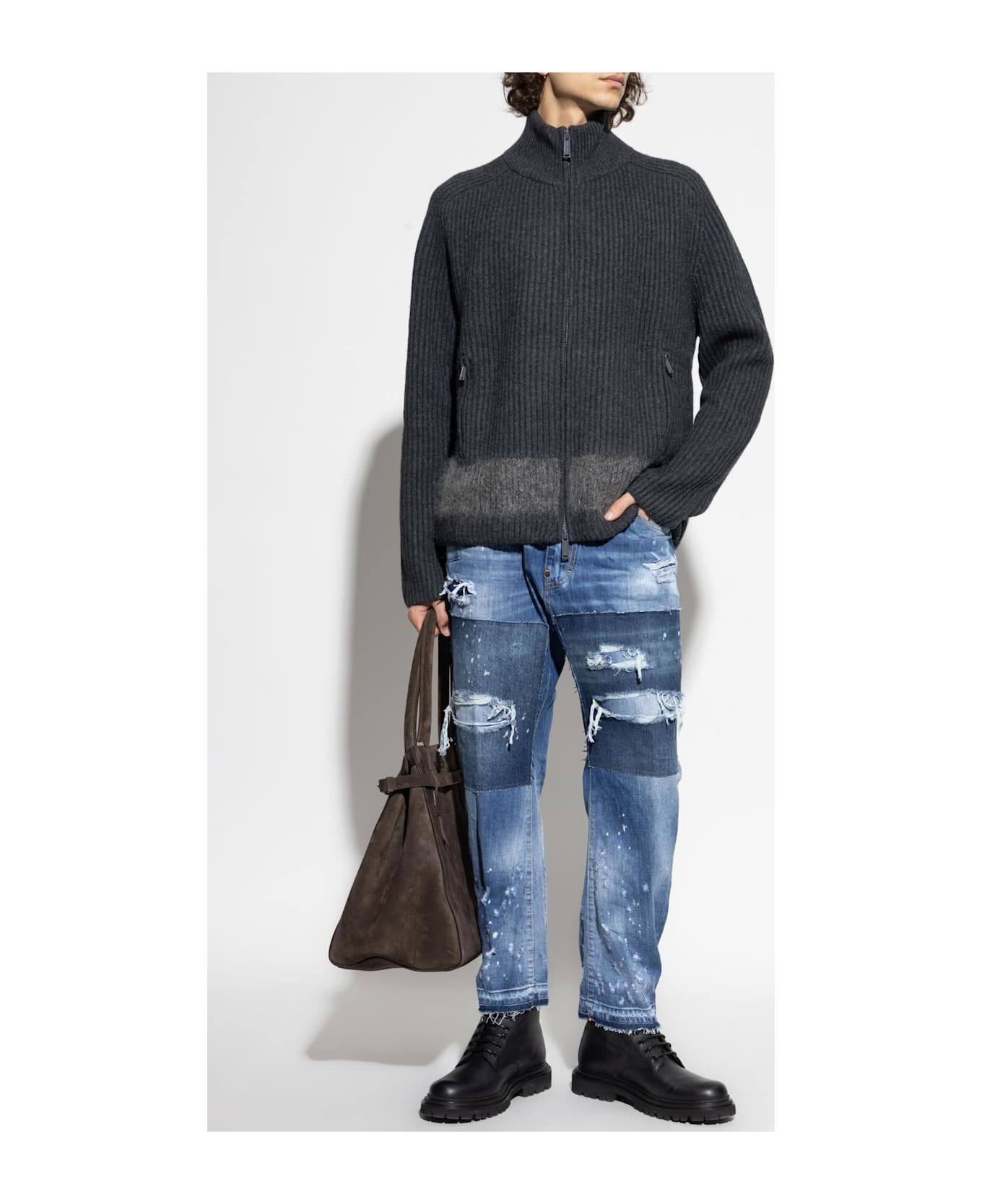 Dsquared2 Wool Cardigan - 2