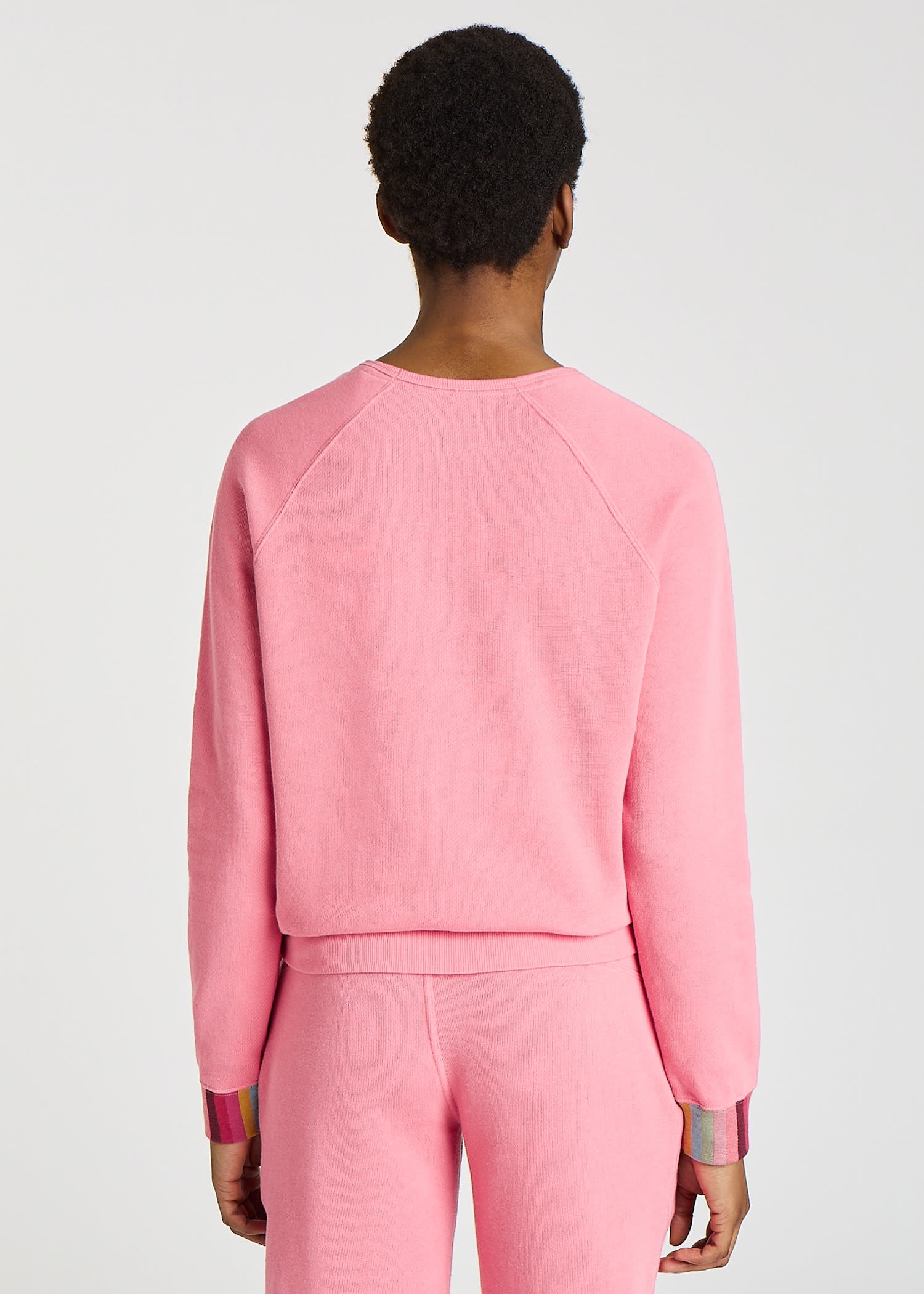 Lounge Sweatshirt With 'Swirl Stripe' Cuffs - 5