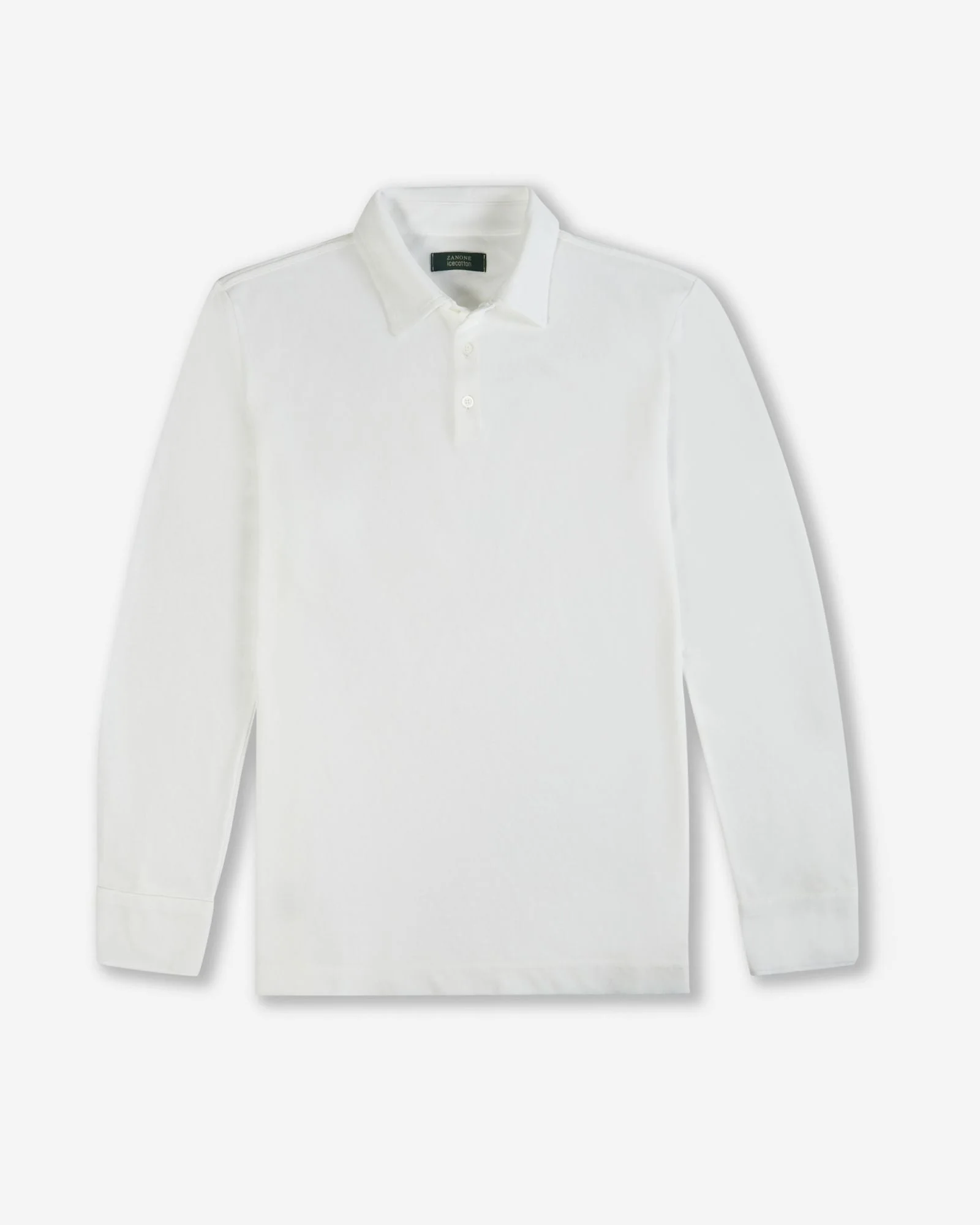 Slim-fit cotton pique polo shirt - 1