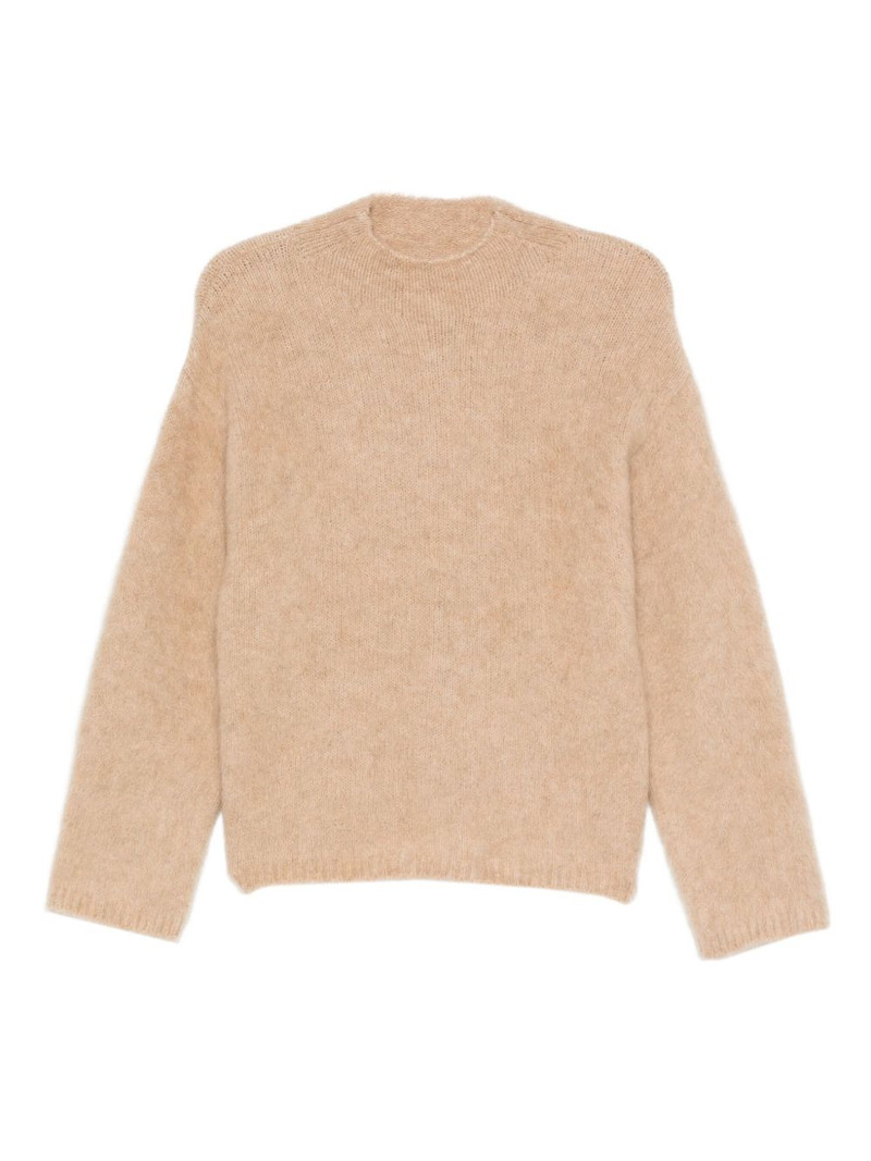 long-sleeved crew-neck sweater 1