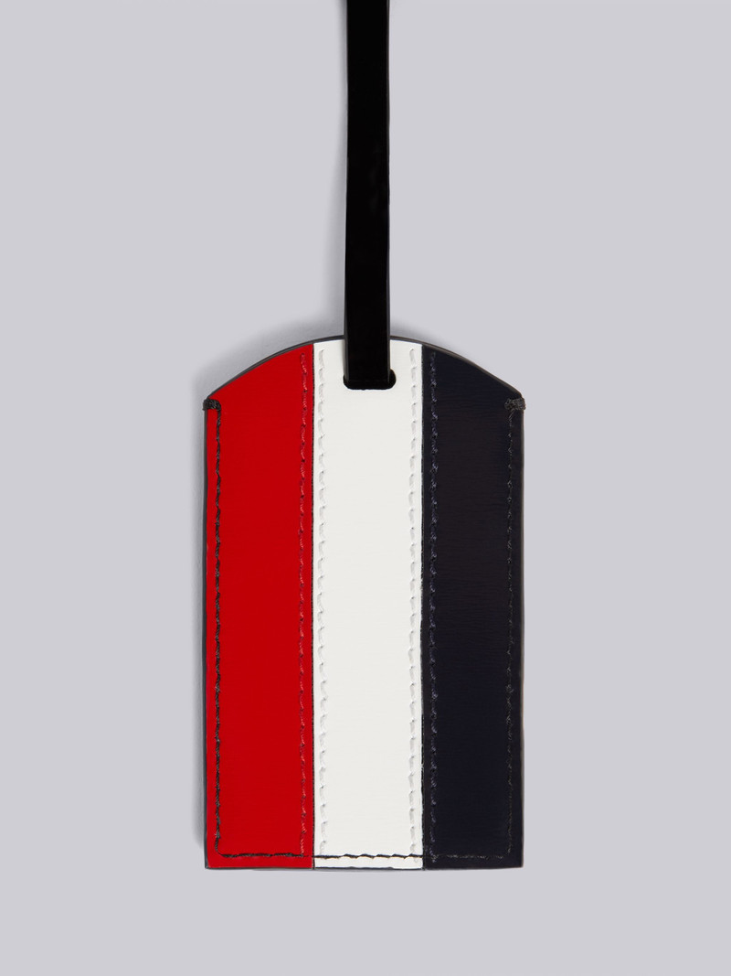 Thom Browne RWB Stripe Luggage Tag outlook