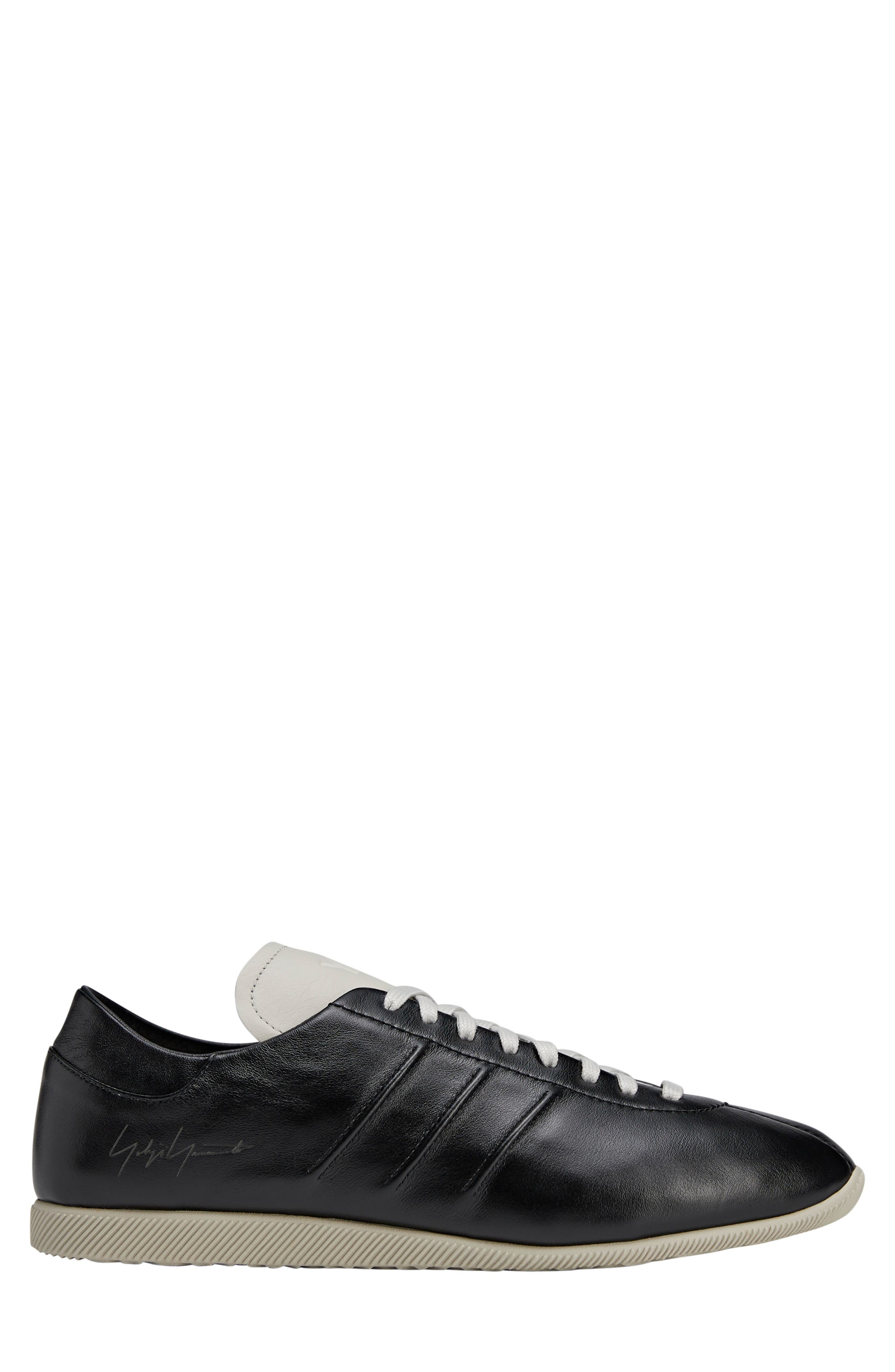 Y-3 Gender Inclusive Japan Sneaker in Black/Black/Talc at Nordstrom - 3
