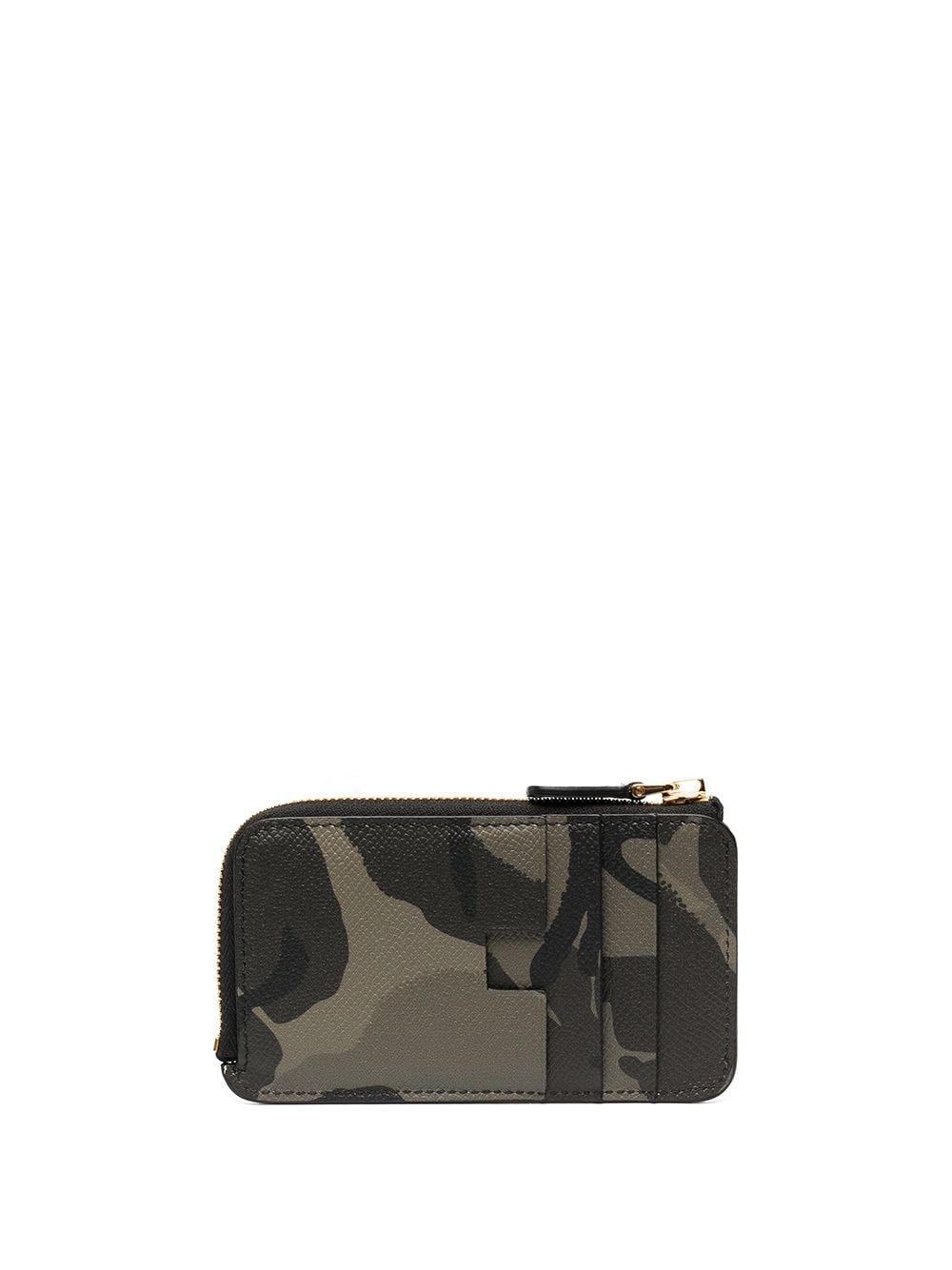 camouflage-print zip cardholder - 2