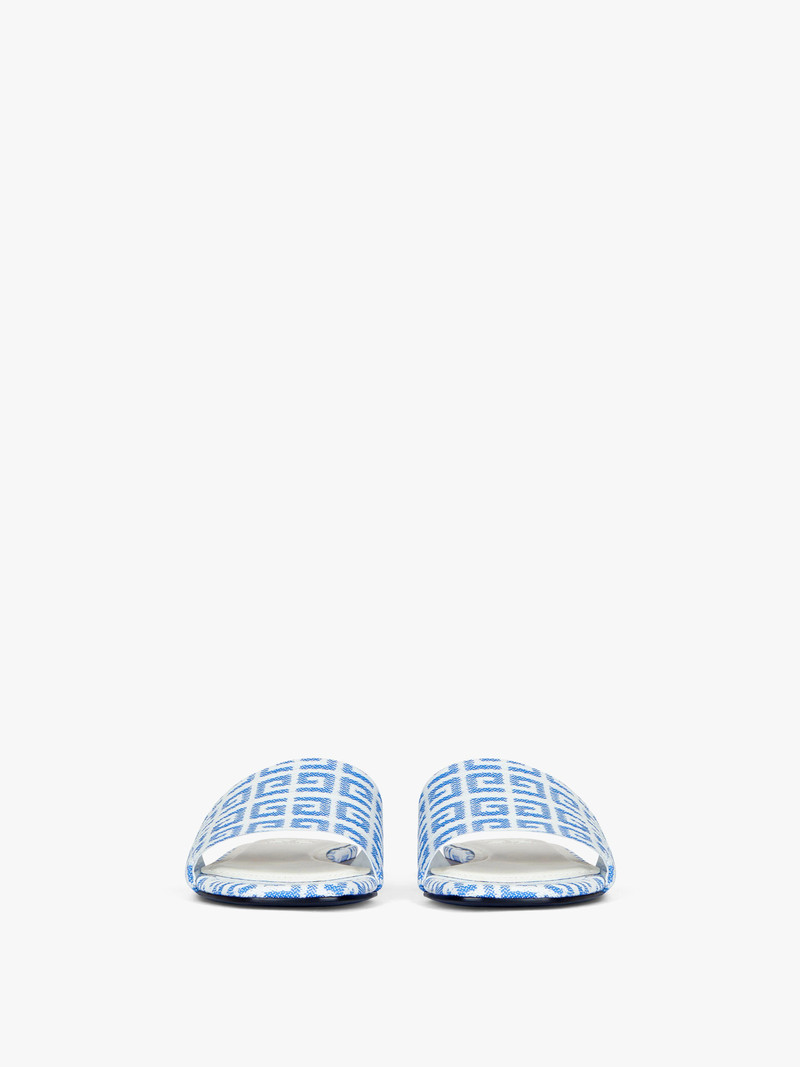 Givenchy FLAT SANDALS IN 4G JACQUARD outlook
