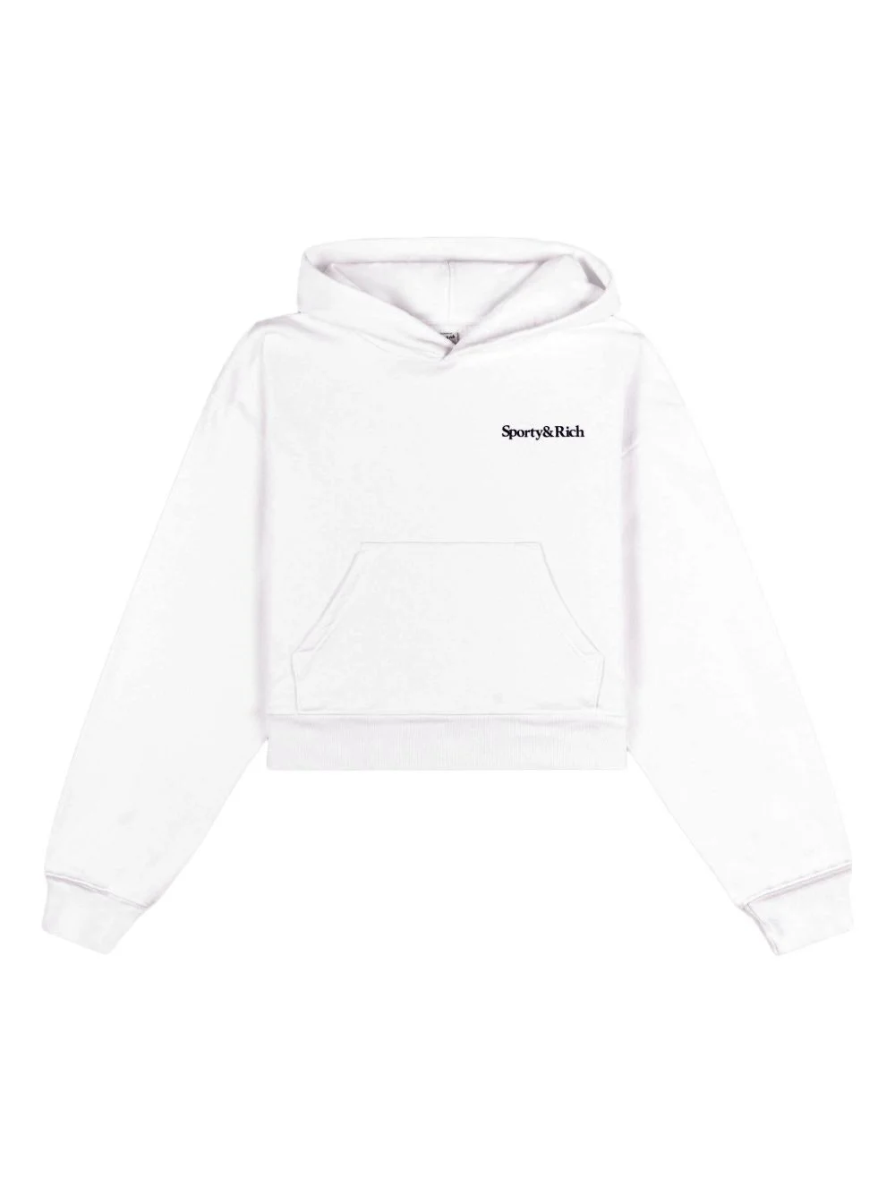 logo-print hoodie - 1