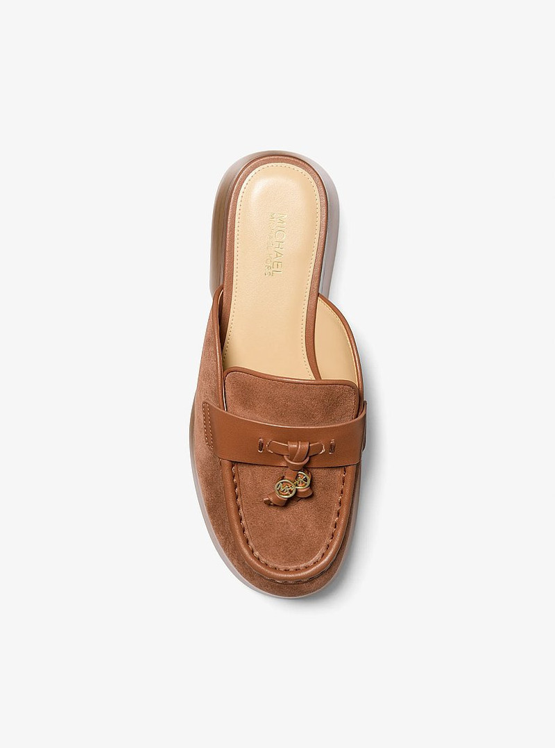 Zoe Suede Mule 3
