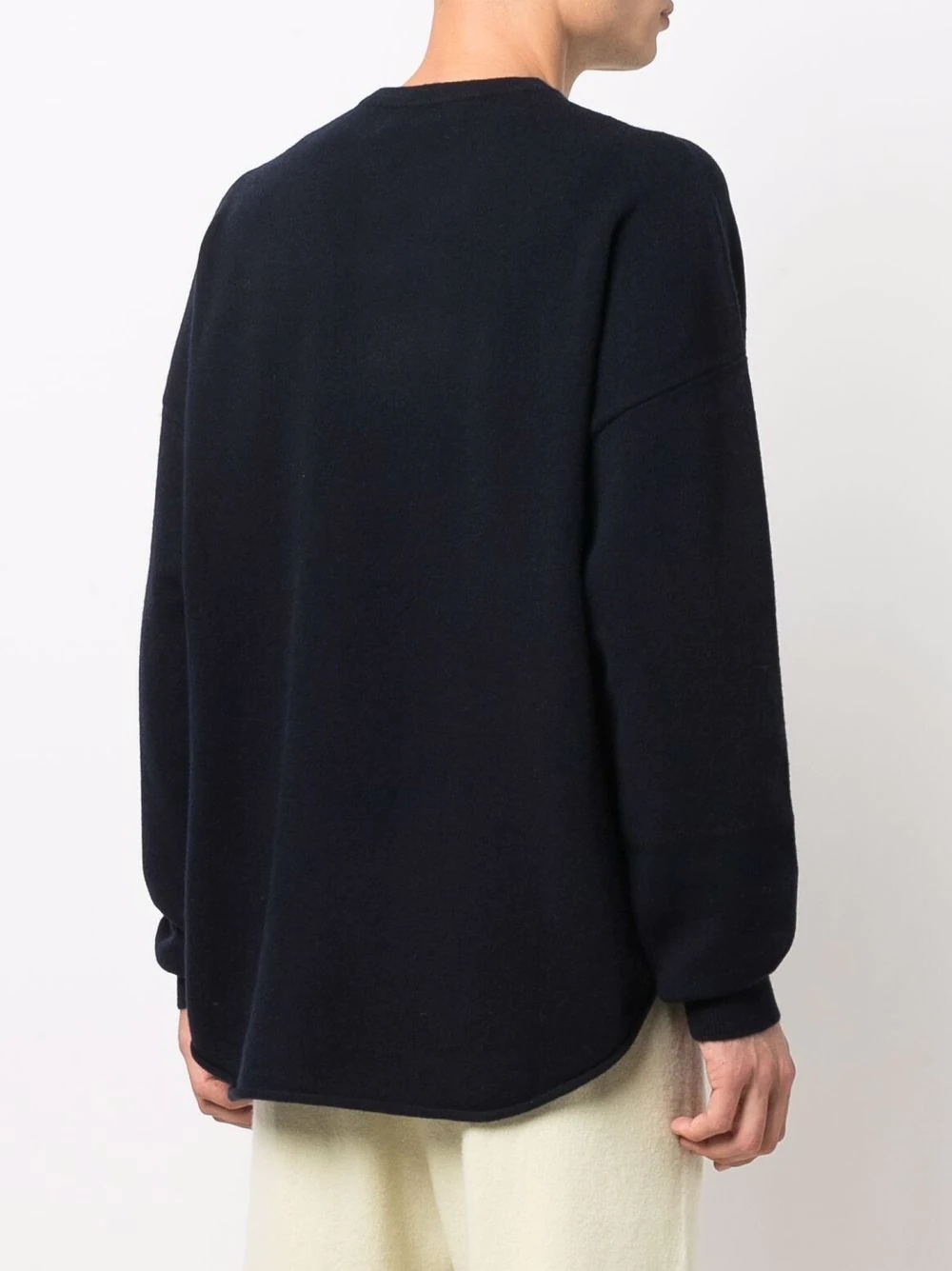 long-sleeve cashmere jumper - 5