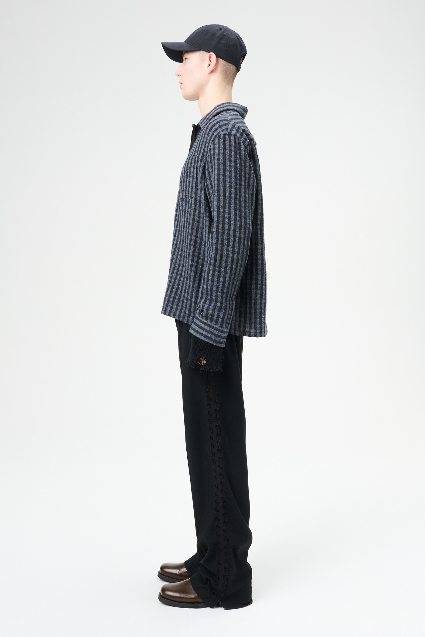 Heusen Shirt Principal Check Rural Wool - 5