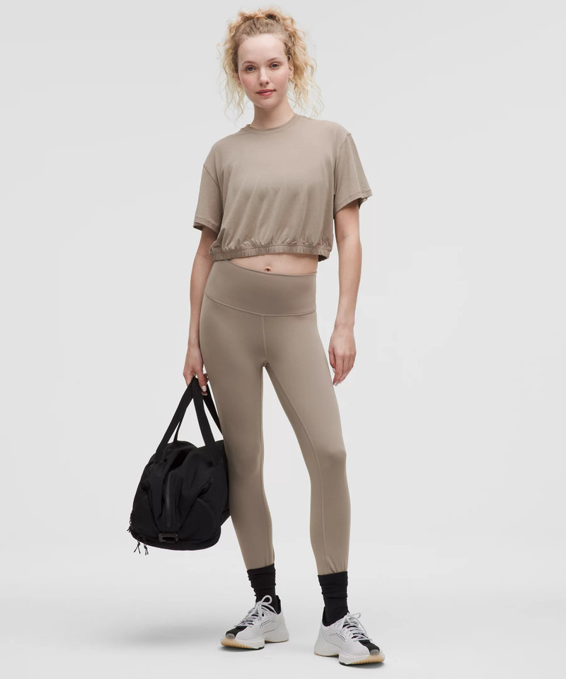 lululemon Jersey Training Elastic-Hem Short-Sleeve Shirt outlook