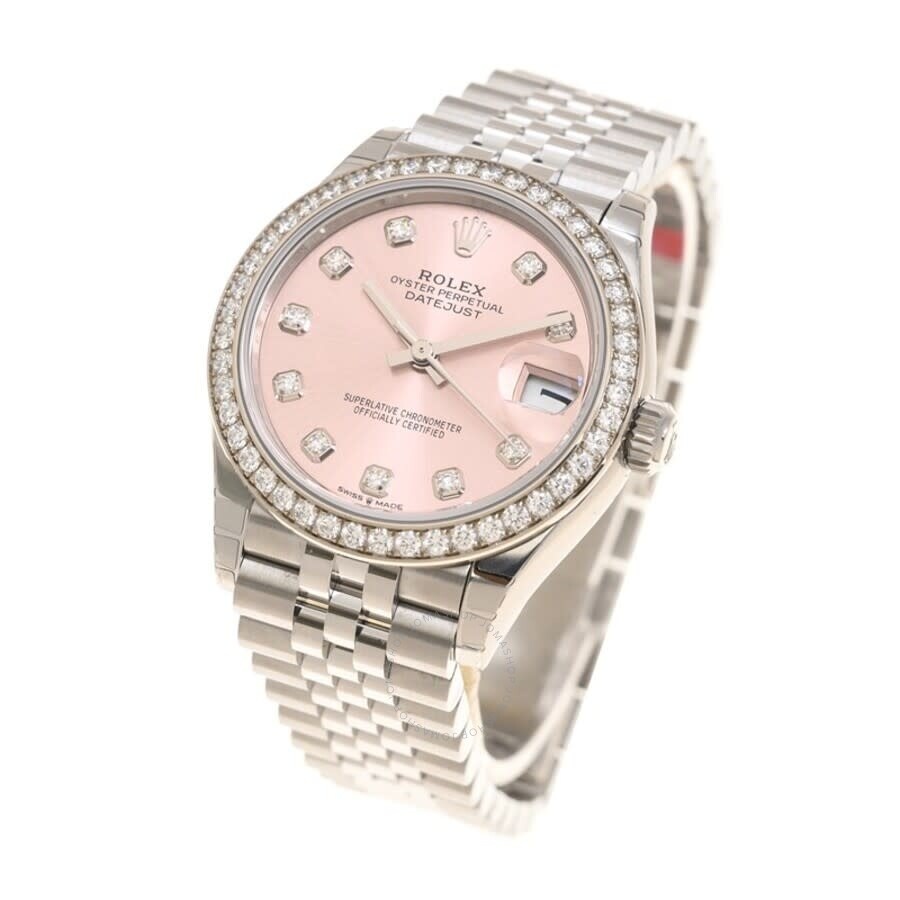 Rolex Datejust 31 Automatic Diamond Pink Dial Ladies Watch 278384PDJ - 4