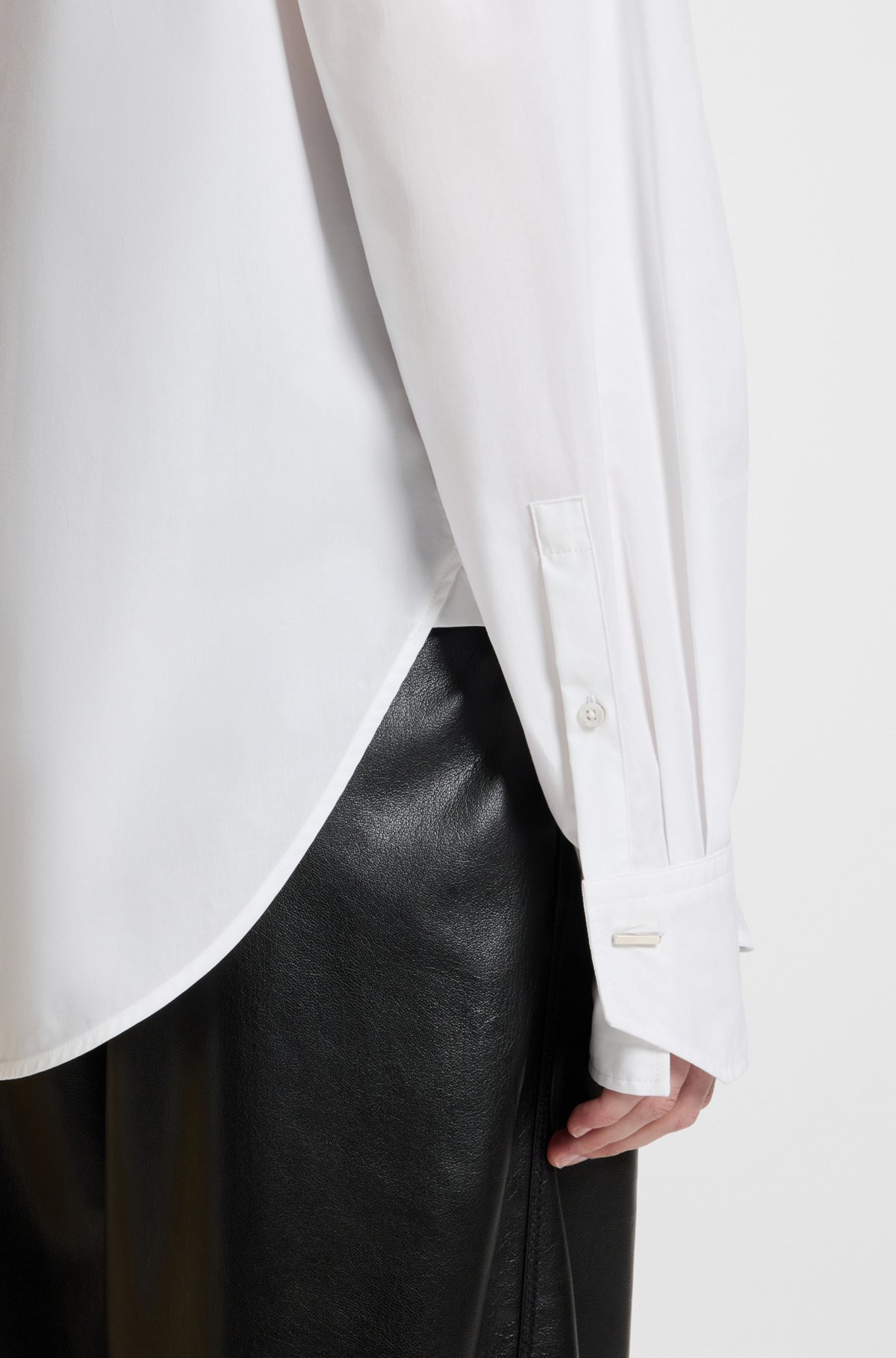OVERSIZE-FIT BLOUSE IN COTTON - 6
