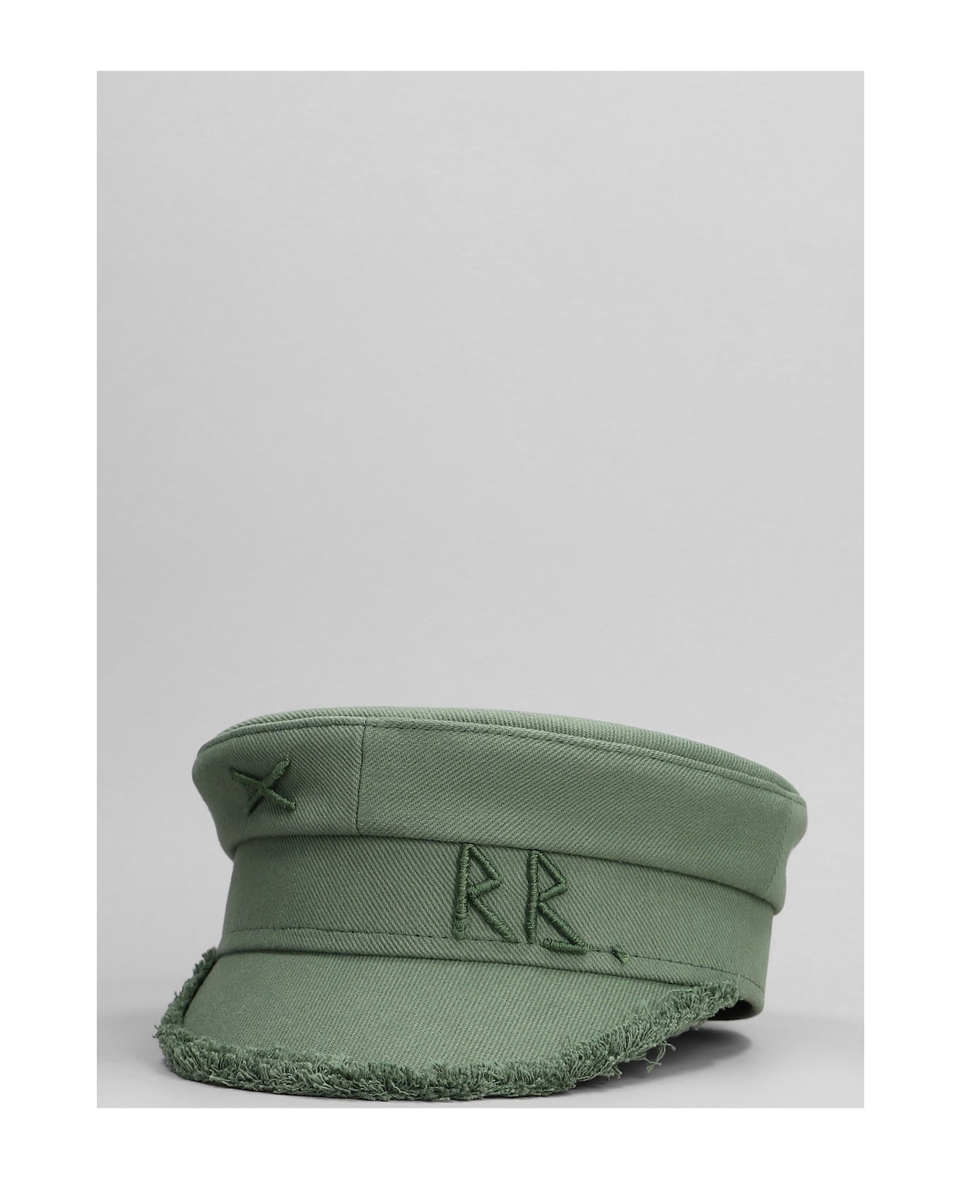 Baker Boy Hats In Khaki Cotton - 2