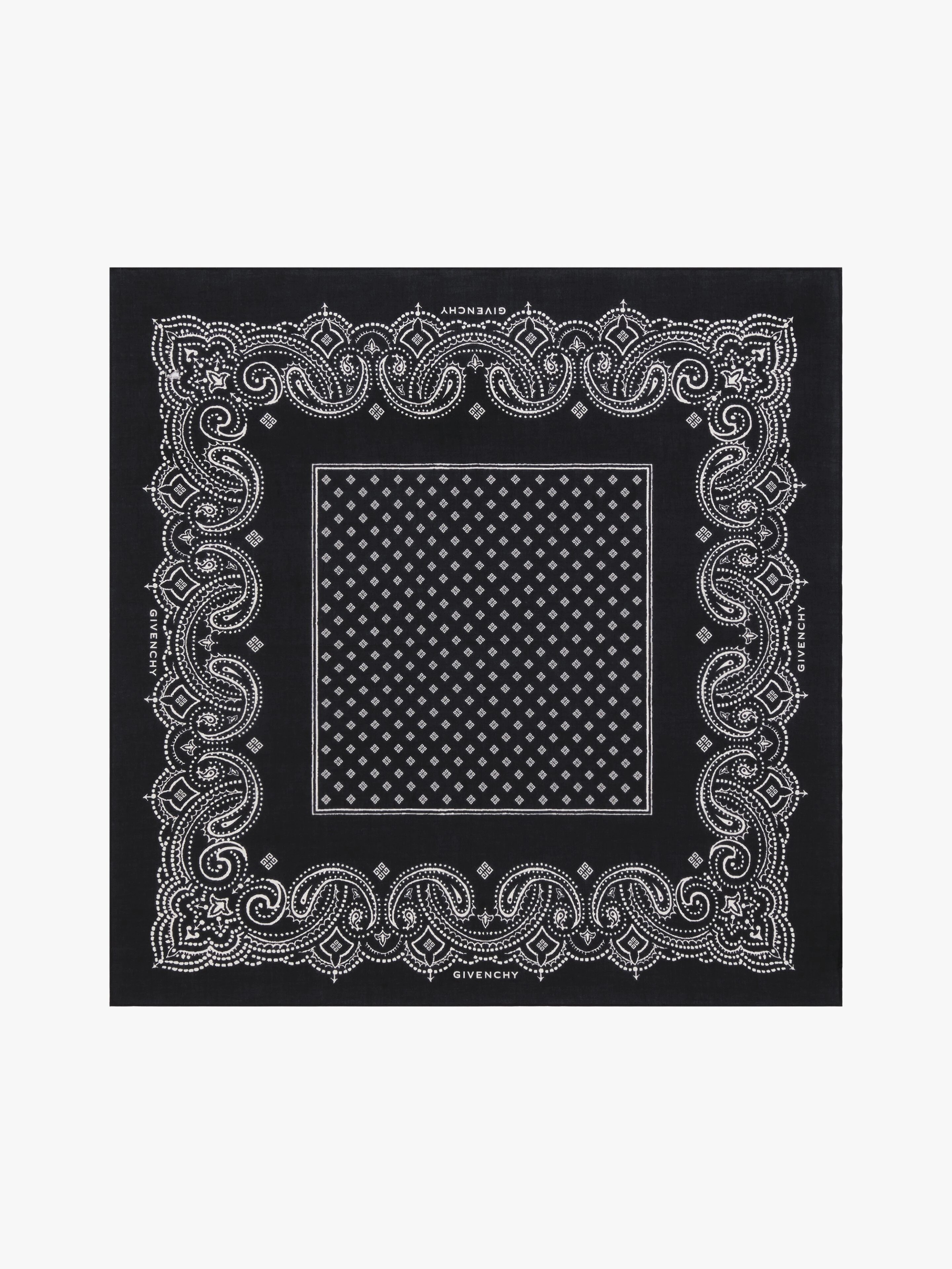 GIVENCHY 4G COTTON BANDANA - 1
