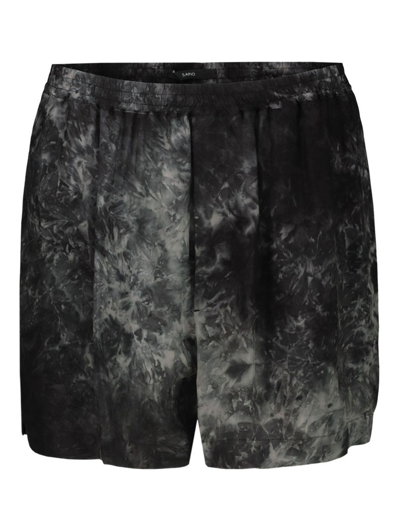 N42 tie-dye elasticated shorts 1