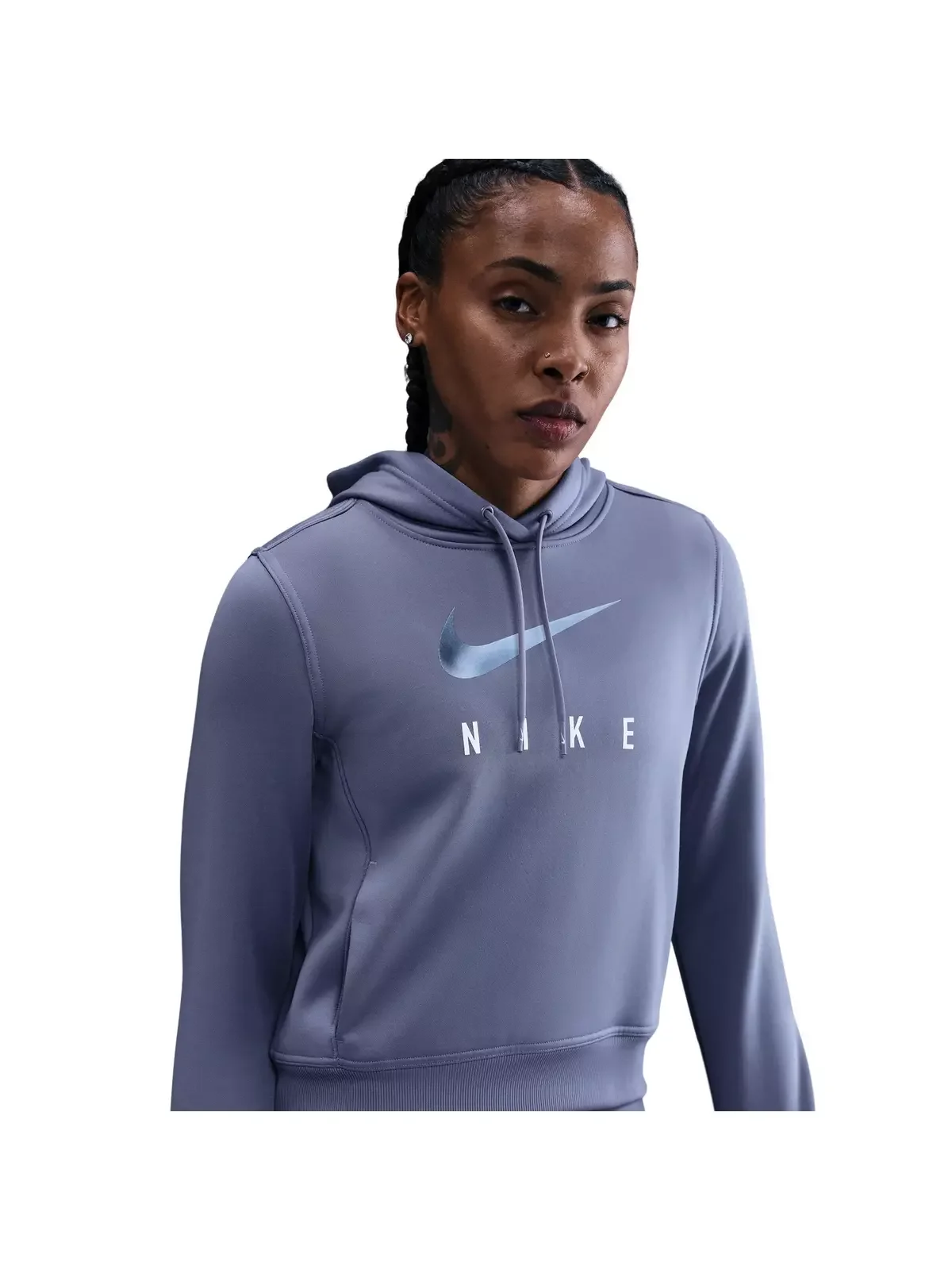 Women's One Therma-FIT Hoodie -Indigo - 1