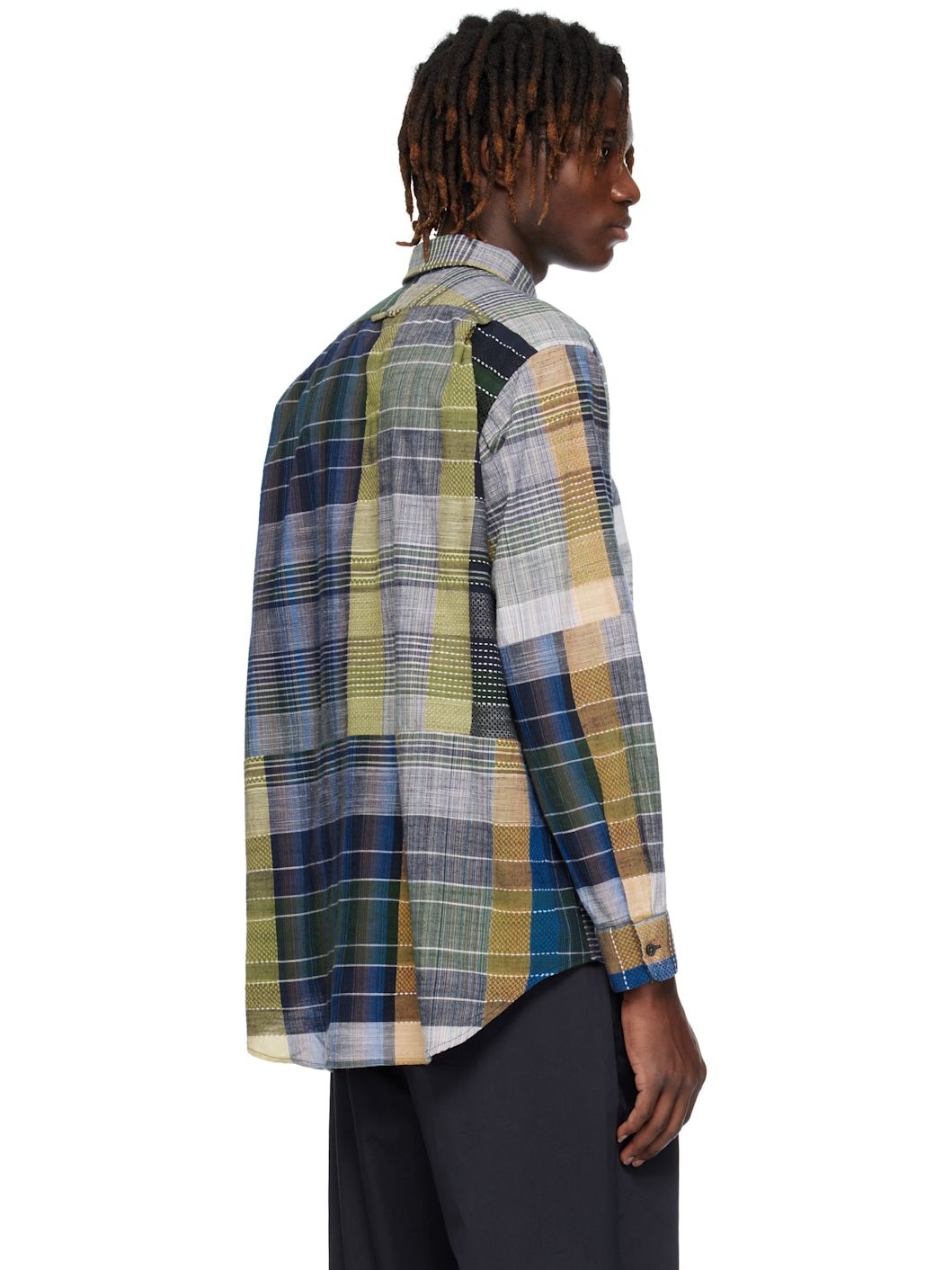 Multicolor Short Collar Shirt - 3