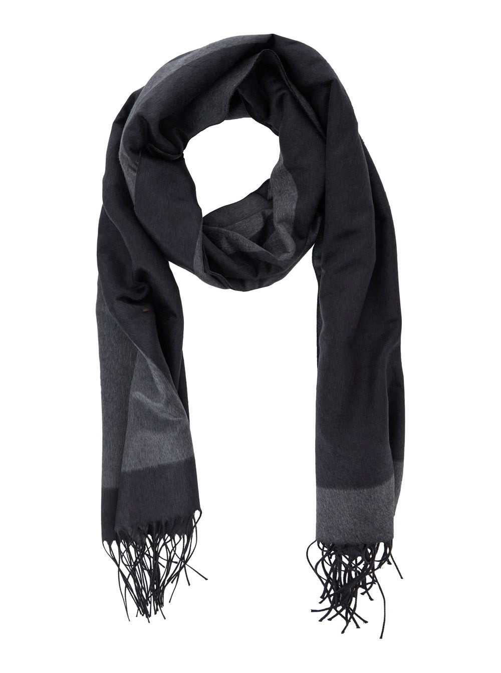 Saint Laurent Women Large Ysl Jacquard Scarf - 2