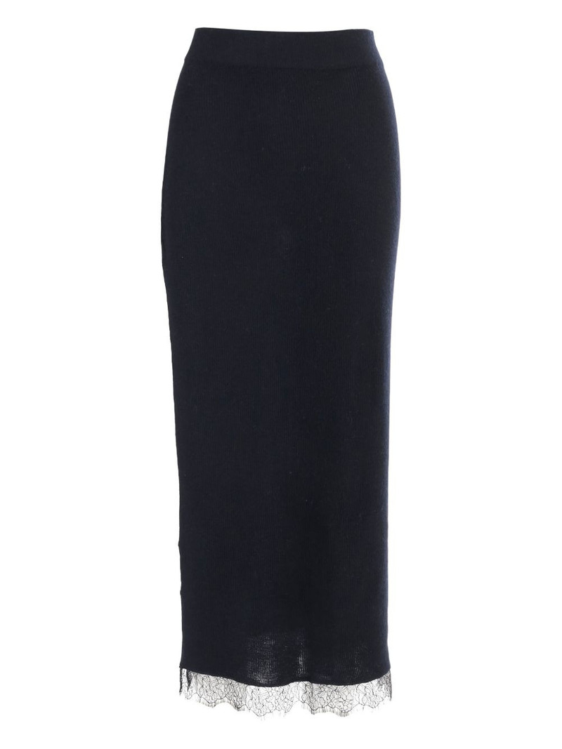elasticated lace skirt 1