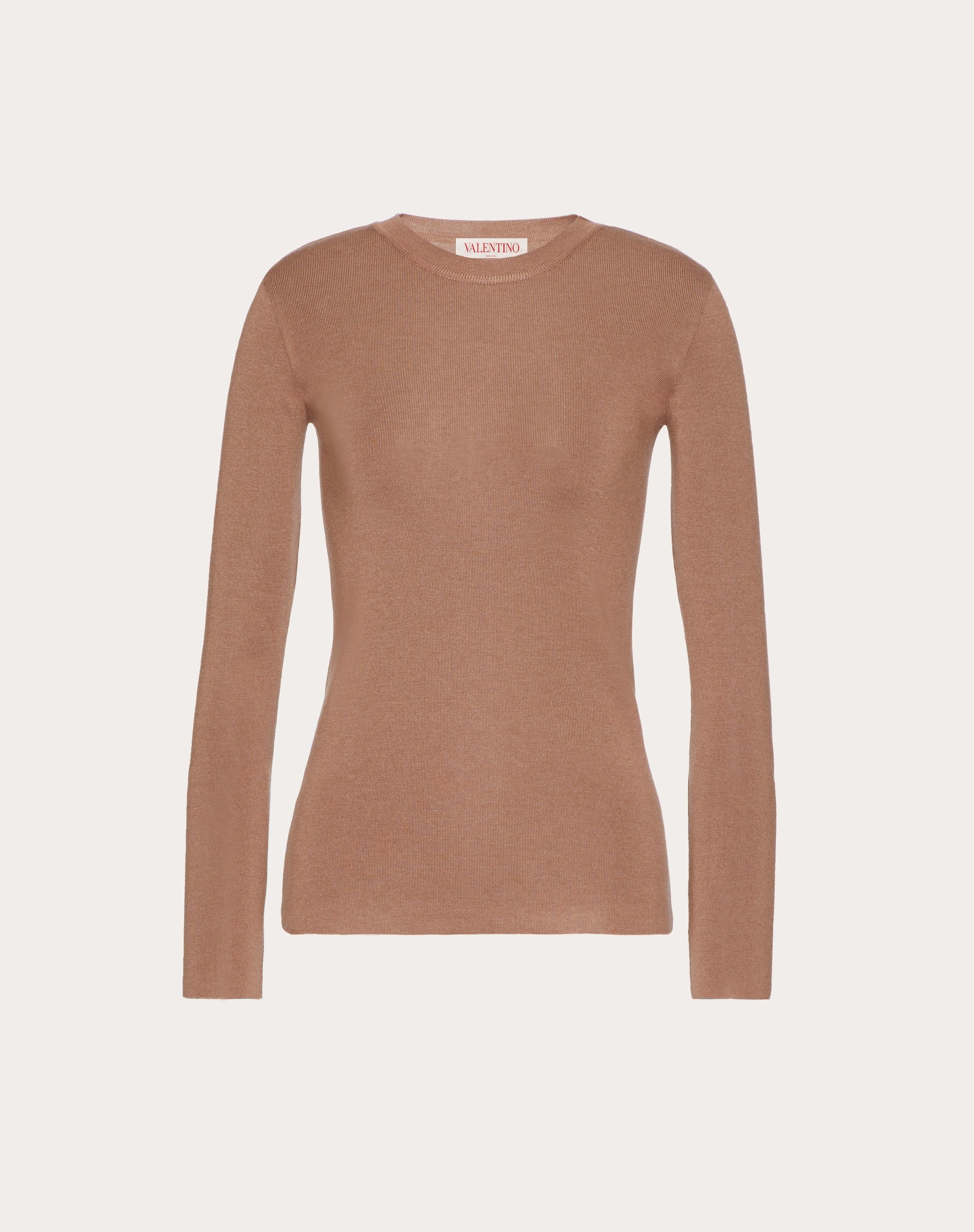 SILK CASHMERE SWEATER - 1