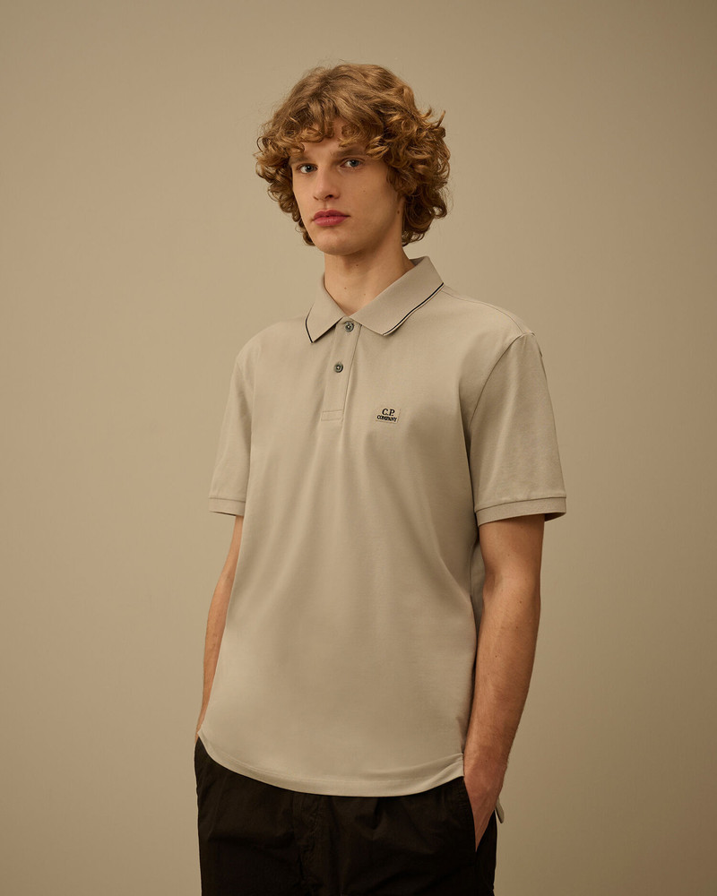 Stretch Piquet Short Sleeve Logo Polo 3