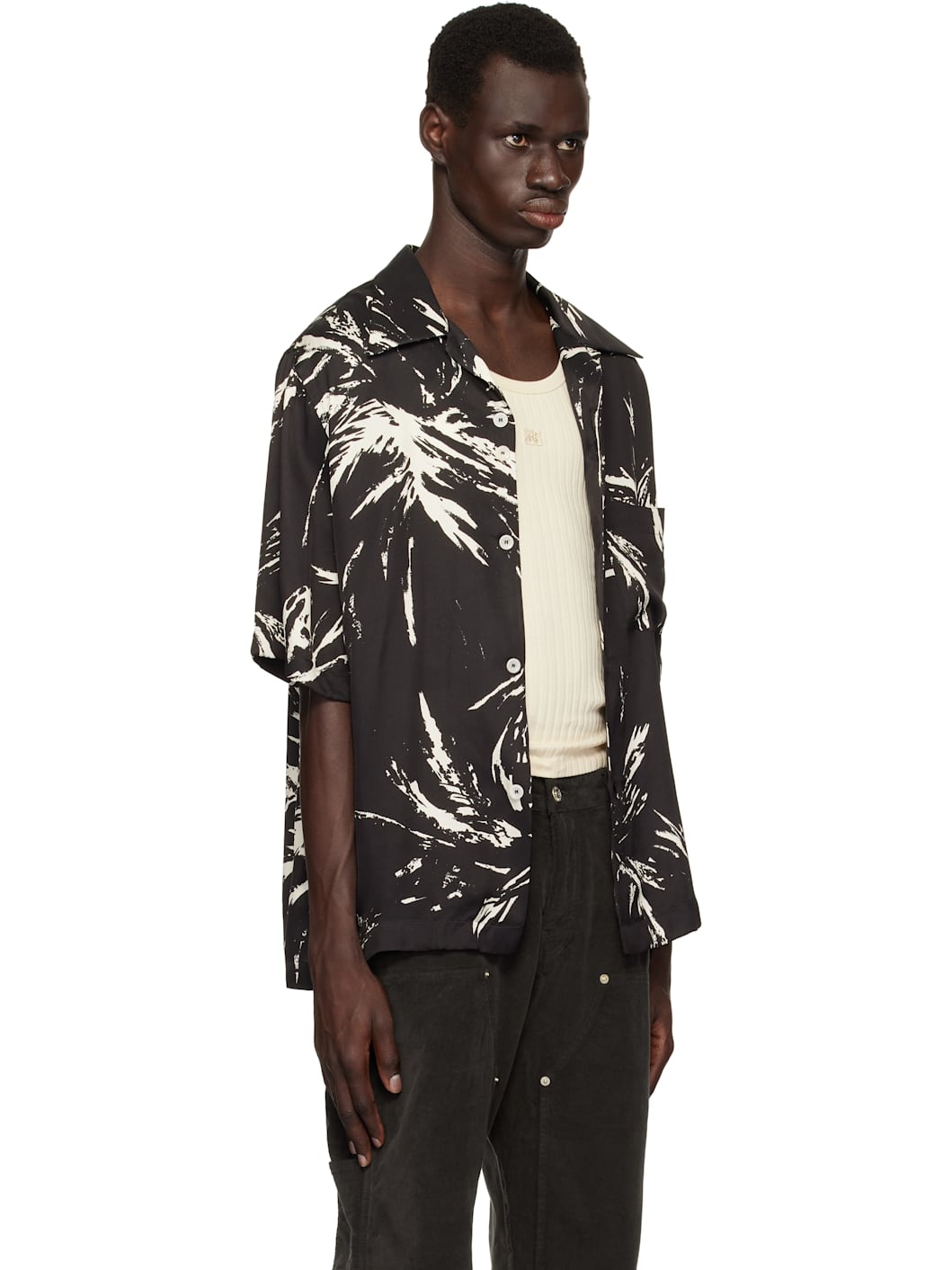 Black Highlife Bowling Shirt - 2