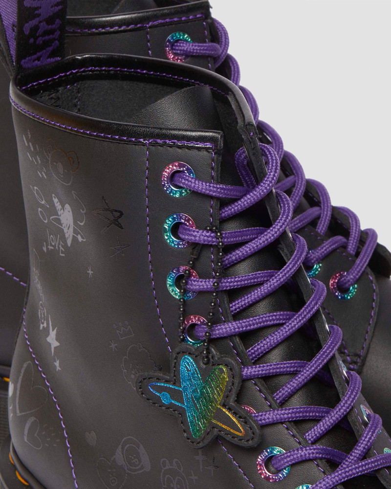 1460 x BT21 Leather Lace Up Boots 3