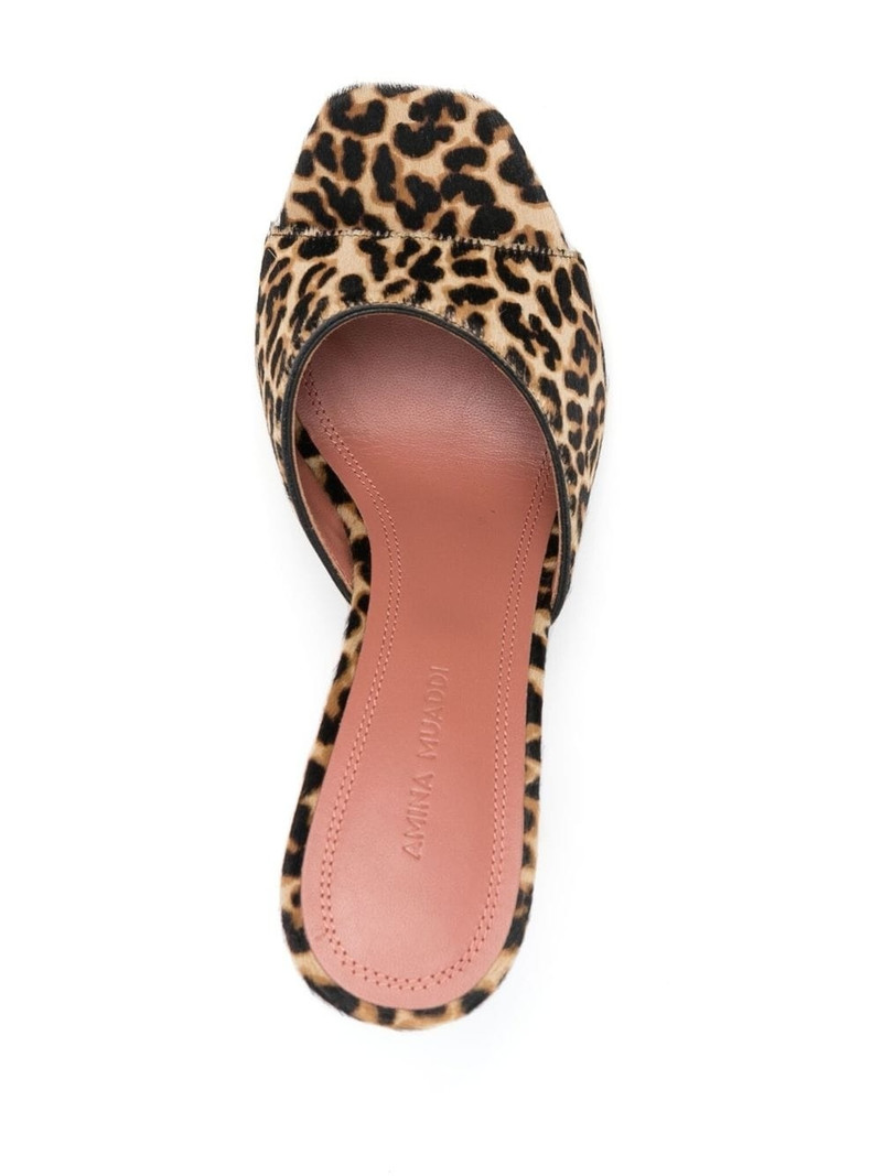 leopard-print open-toe sandals 4