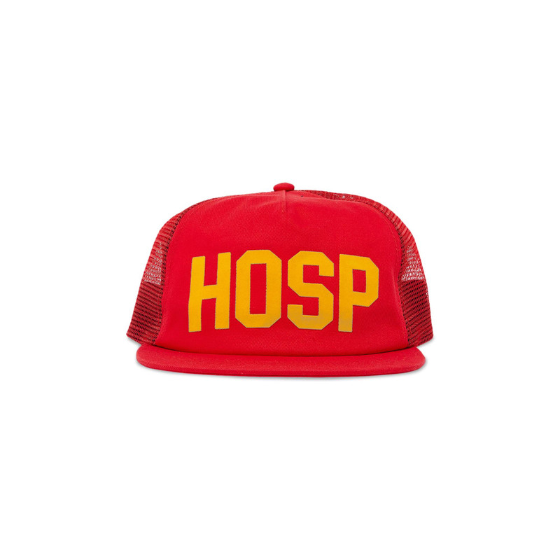 Supreme HOSP Mesh Back 5-Panel 'Red' - 1