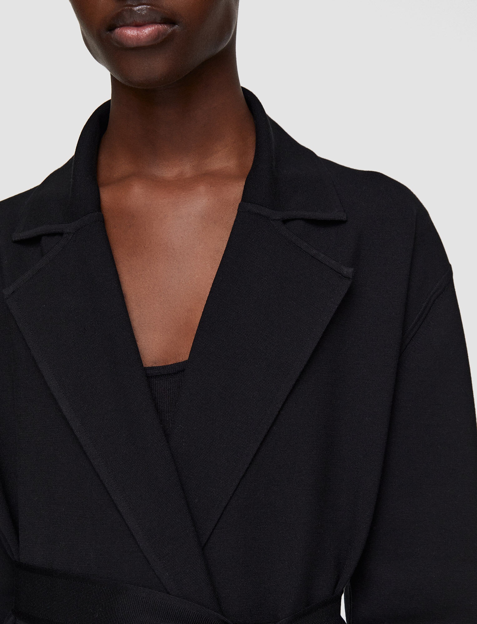 Silk Stretch Coat - 5