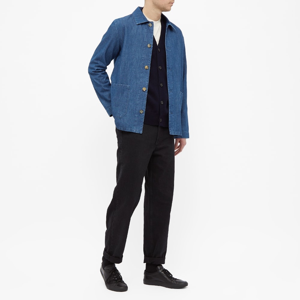 A.P.C. Kerlouan Denim Chore Jacket - 7