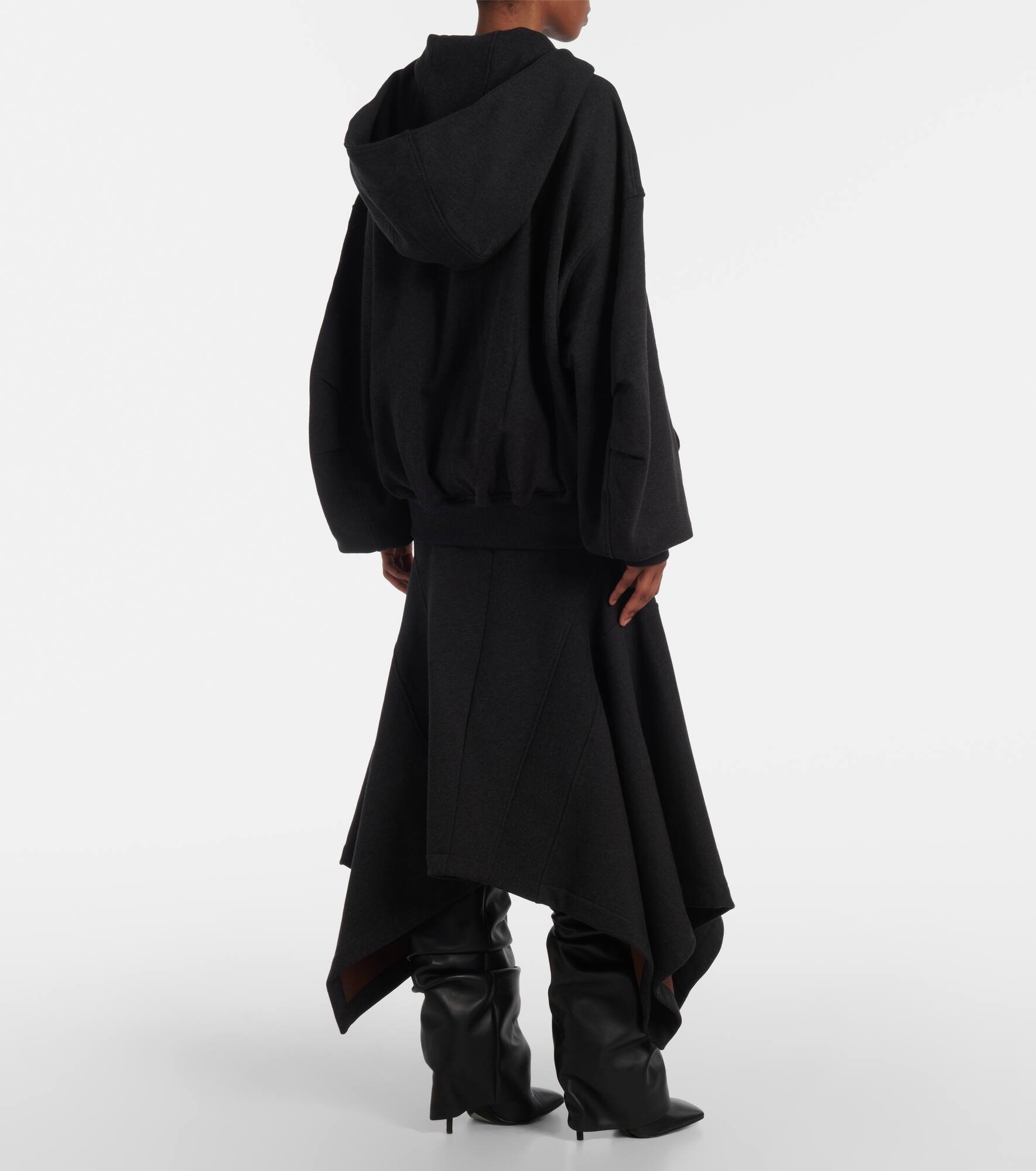 Cotton fleece hoodie - 3